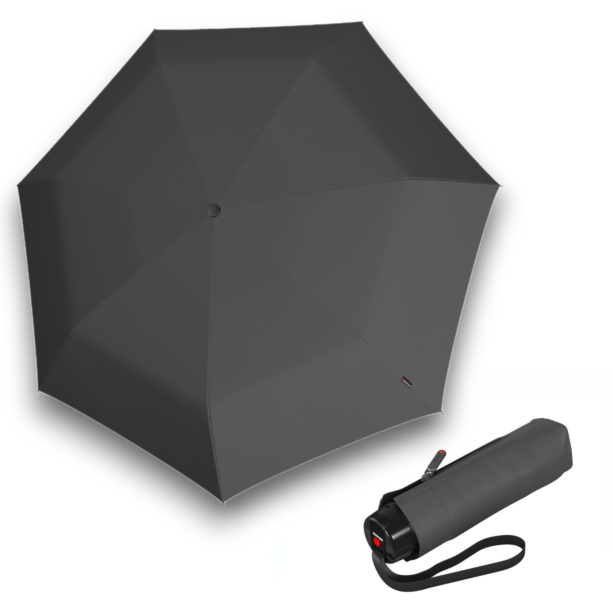 E-shop Knirps T.020 Dark Grey skladací dáždnik