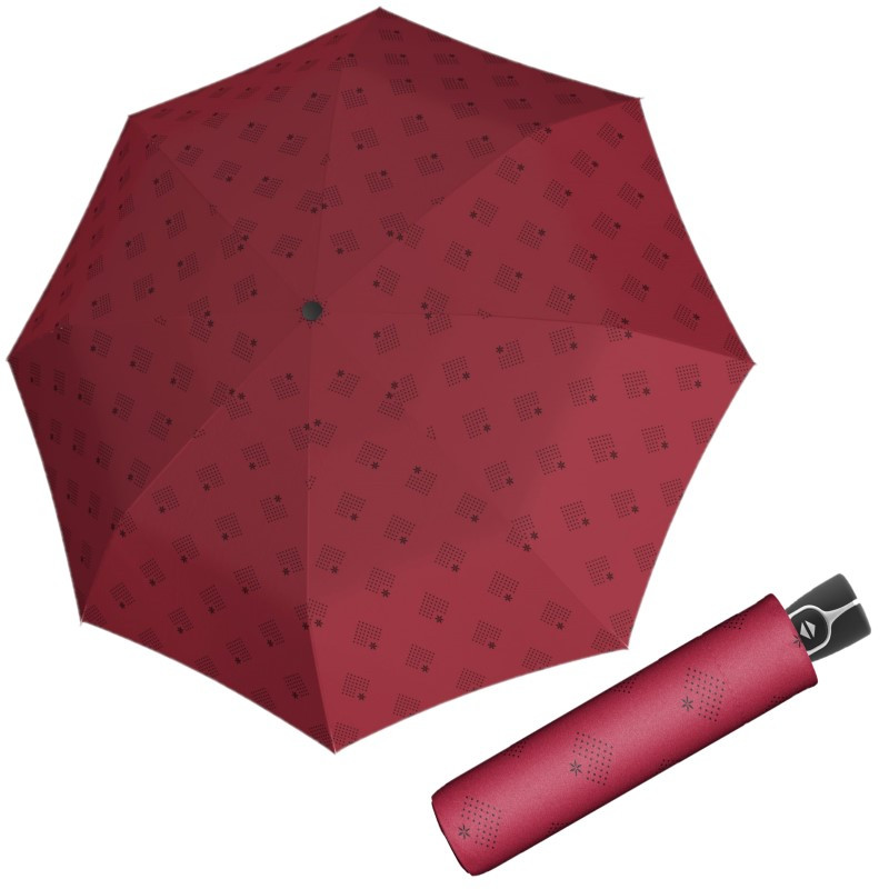 E-shop Doppler Fiber Magic Night Sky Red dámsky automatický dáždnik