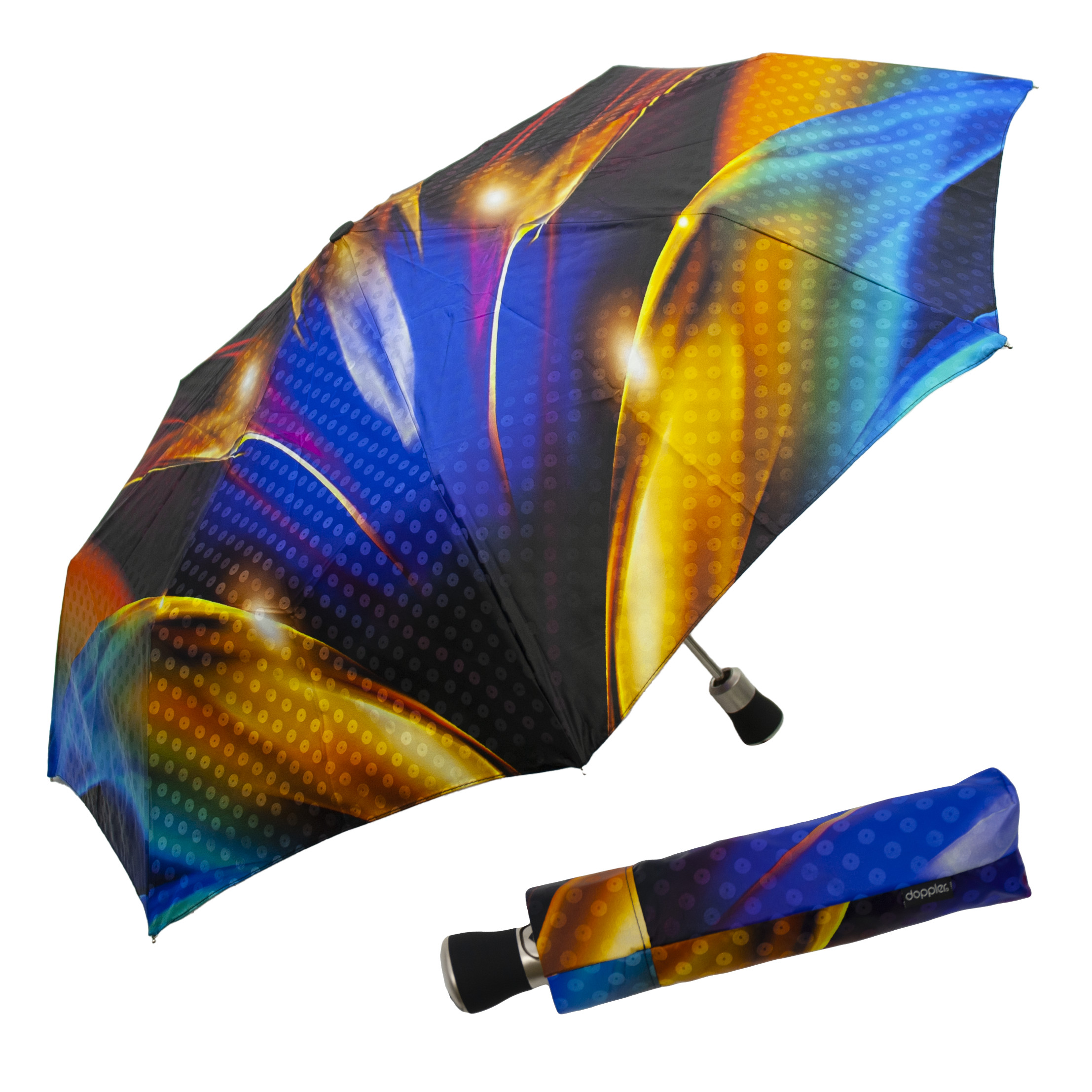 E-shop Doppler Manufaktur ELEGANCE Boheme Flame dámsky automatický dáždnik