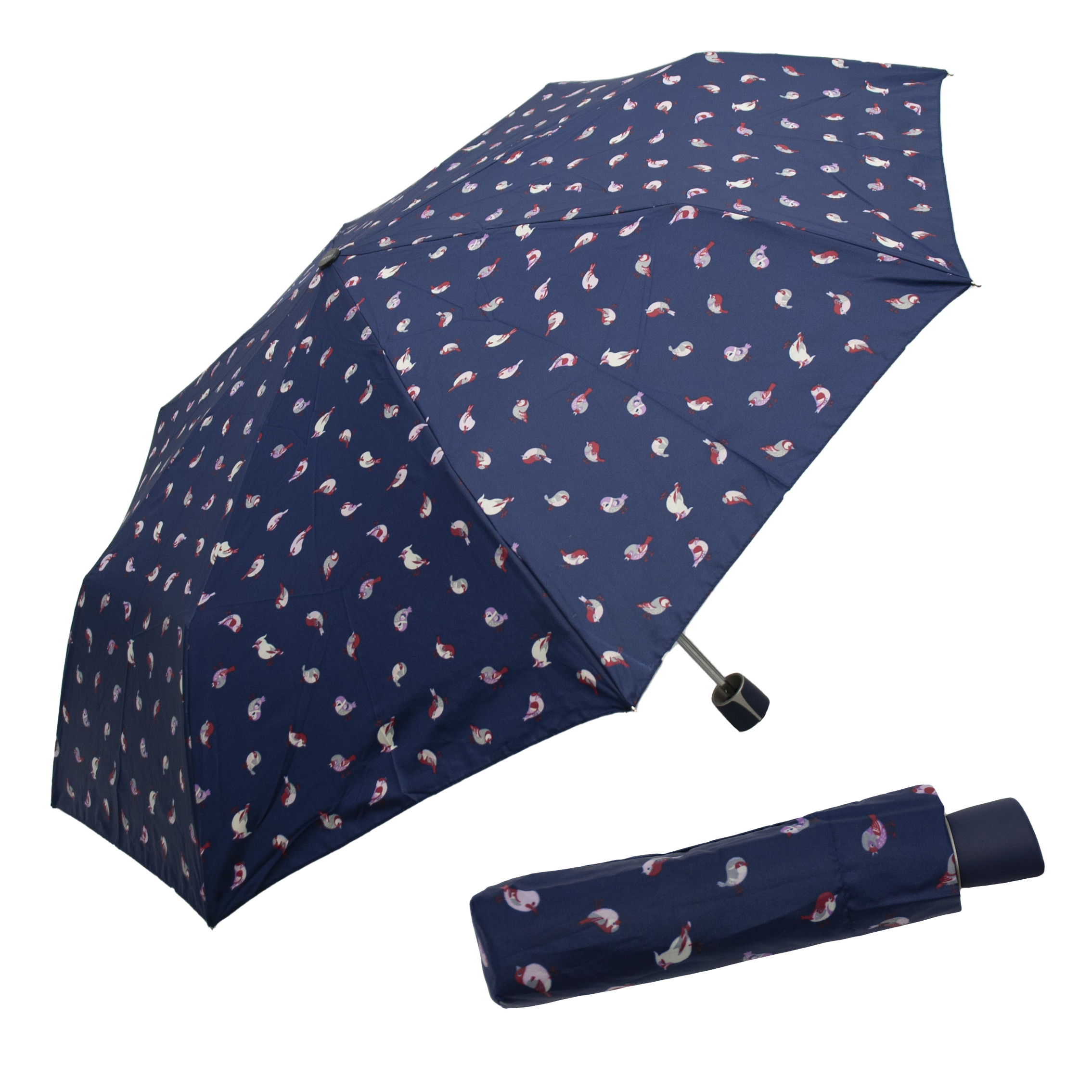 E-shop Doppler Mini Fiber Birds dámsky skladací dáždnik