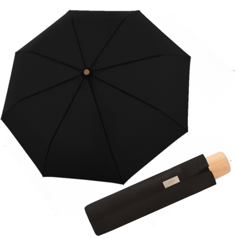E-shop Doppler Nature Mini Uni Simple Black skladací dáždnik