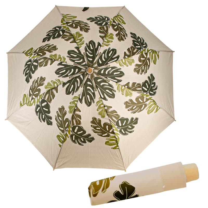 E-shop Doppler Nature Mini Choice Beige dámsky skladací dáždnik