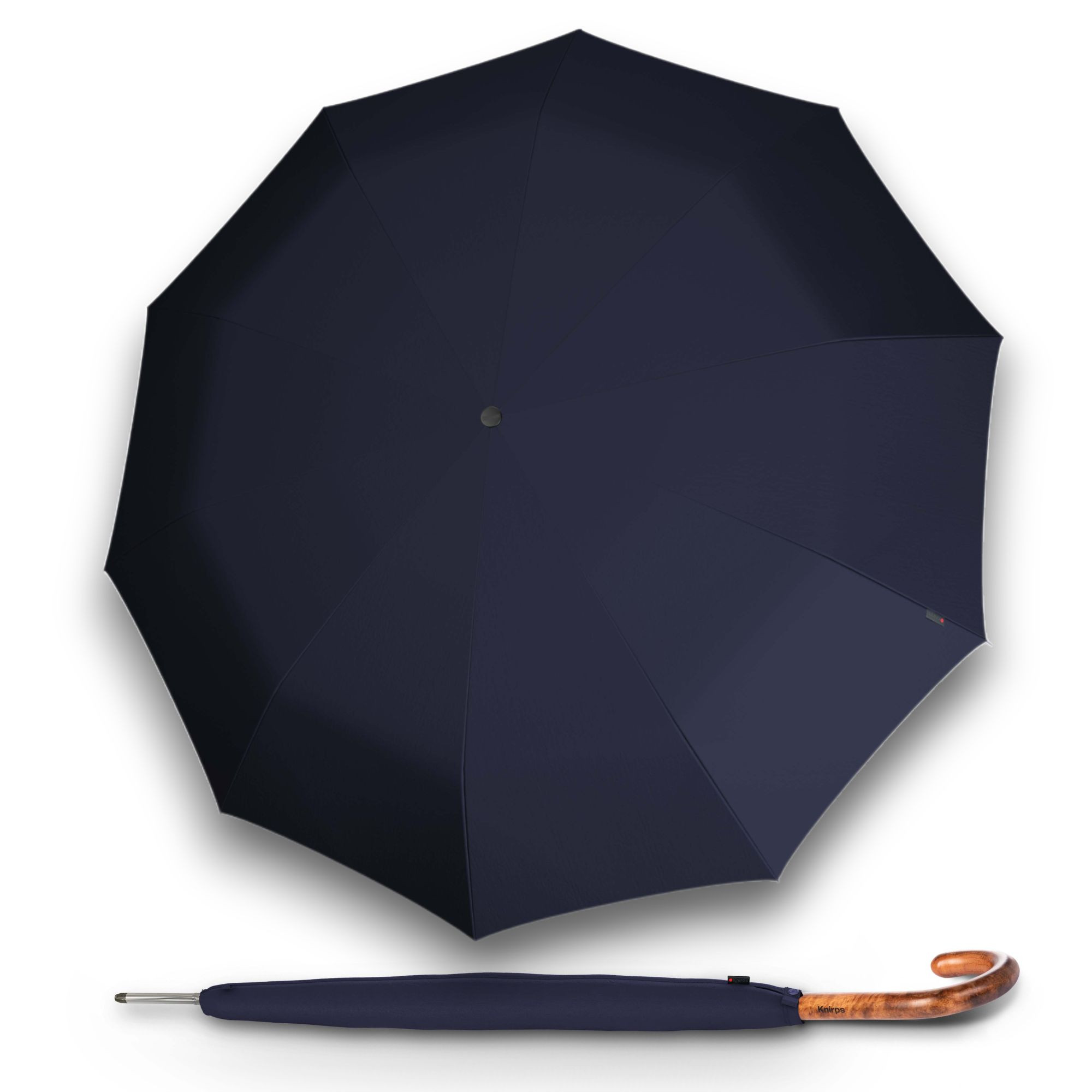 E-shop Knirps T.771 Long Navy pánsky palicový vystreľovací dáždnik