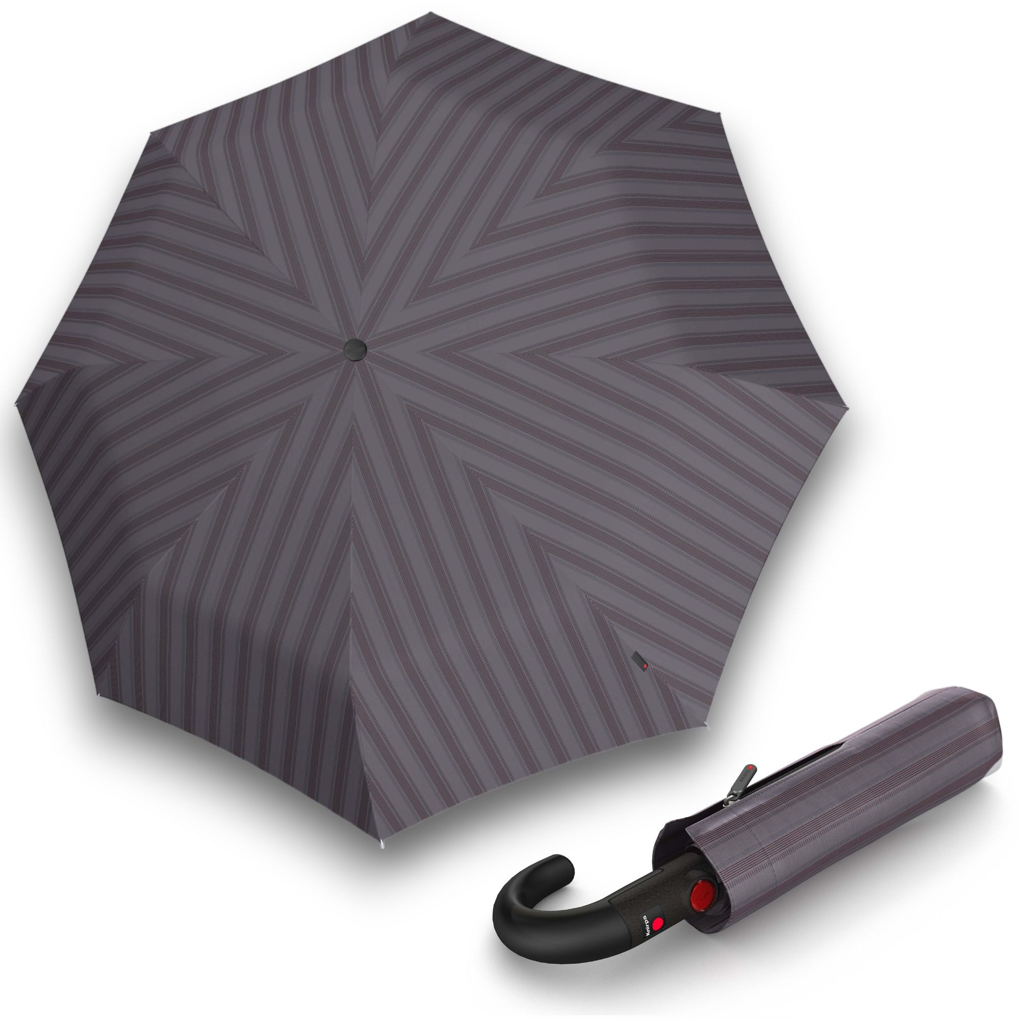 E-shop Knirps T.260 2Lineup Stone pánsky automatický dáždnik