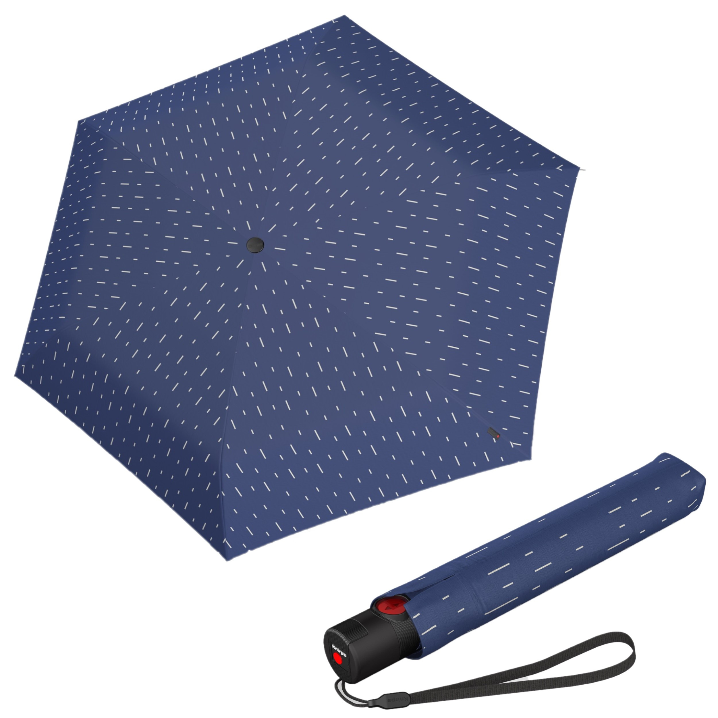 E-shop Knirps U.200 Rain Blue dámsky automatický dáždnik