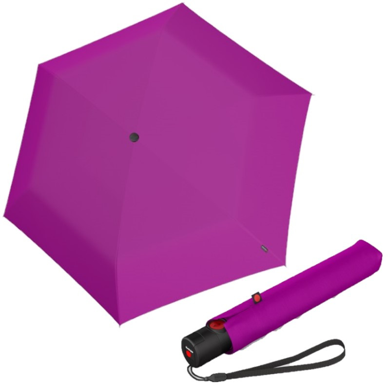 E-shop Knirps U.200 Berry dámsky automatický dáždnik