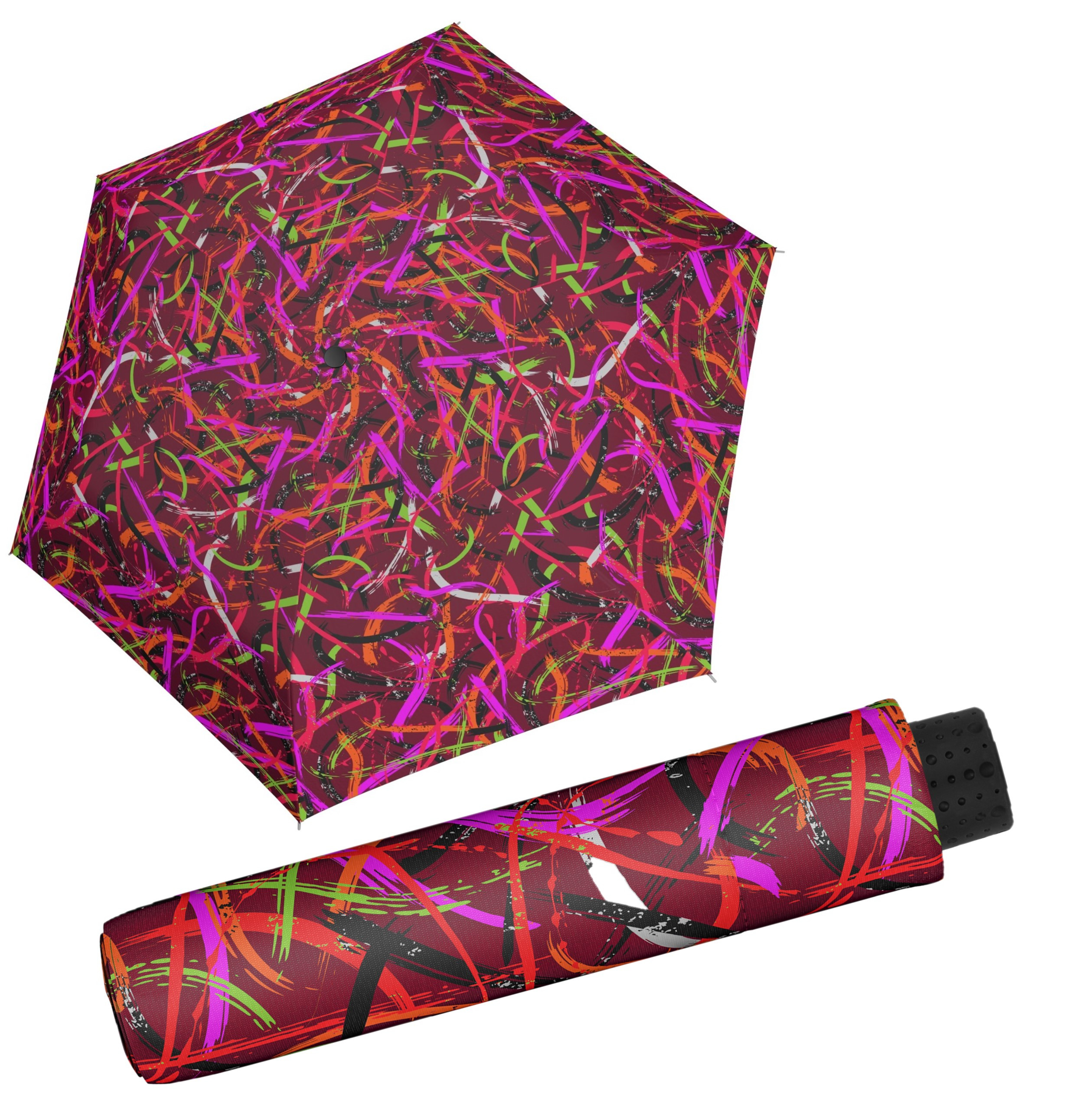 E-shop Doppler Fiber Havanna Expression dámsky skladací dáždnik
