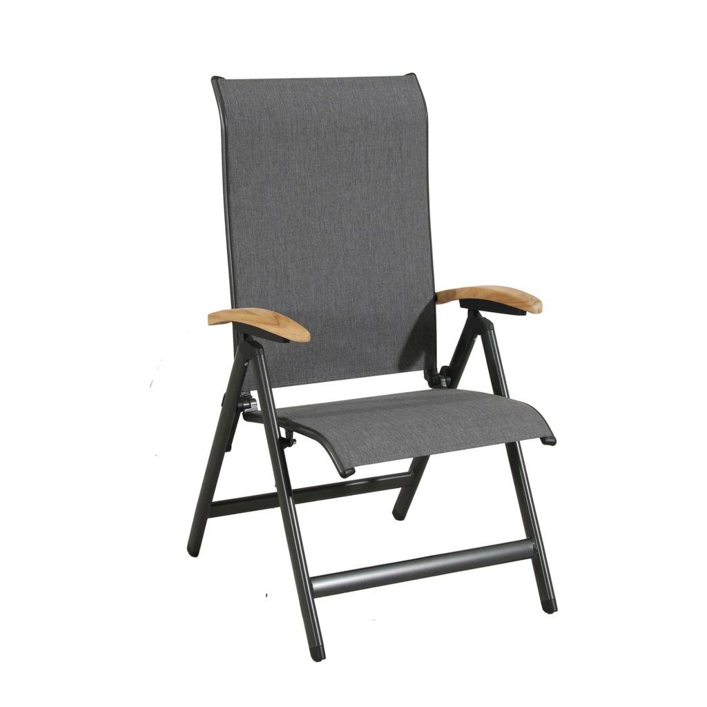 E-shop Doppler YELMO teak polohovacie záhradné kreslo