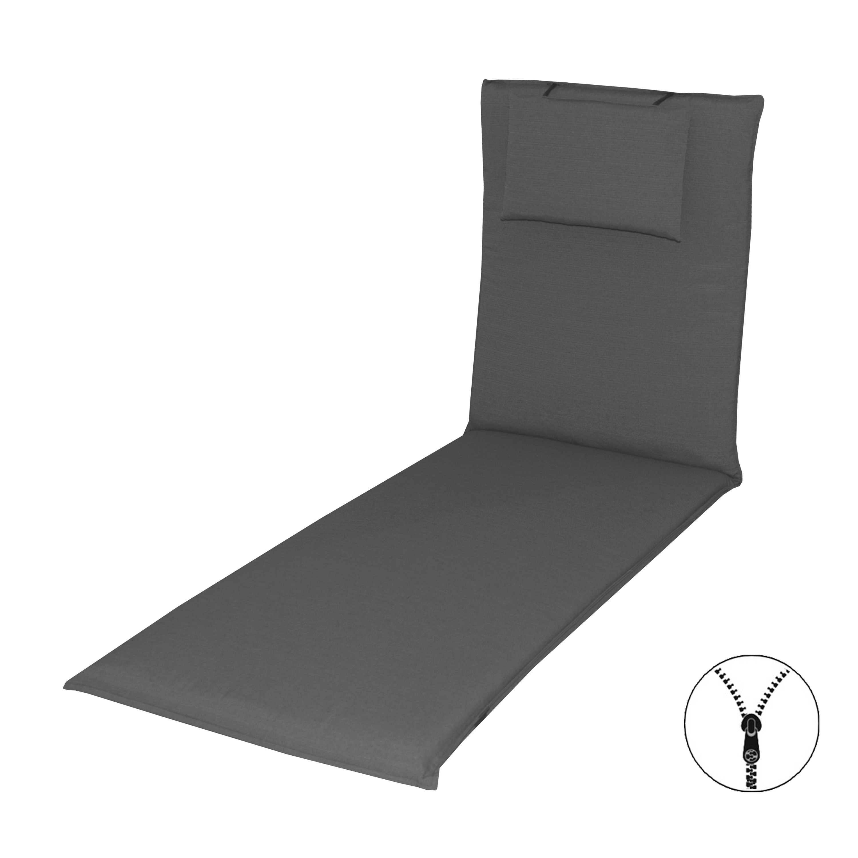 E-shop Doppler STAR UNI 7777 so zipsom polster na ležadlo