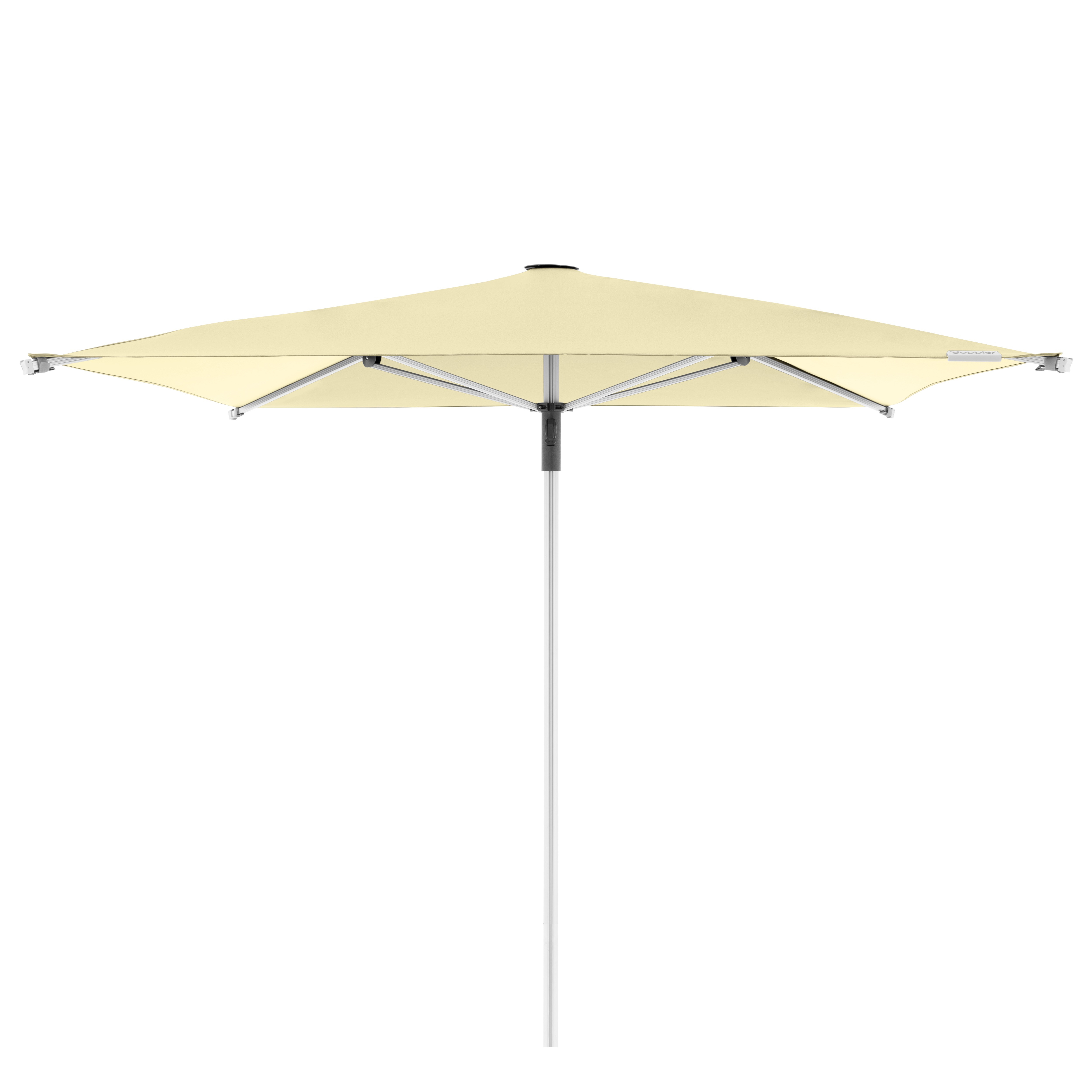 E-shop Doppler Gastro Magic Junior záhradný slnečník 240 x 240 cm béžový