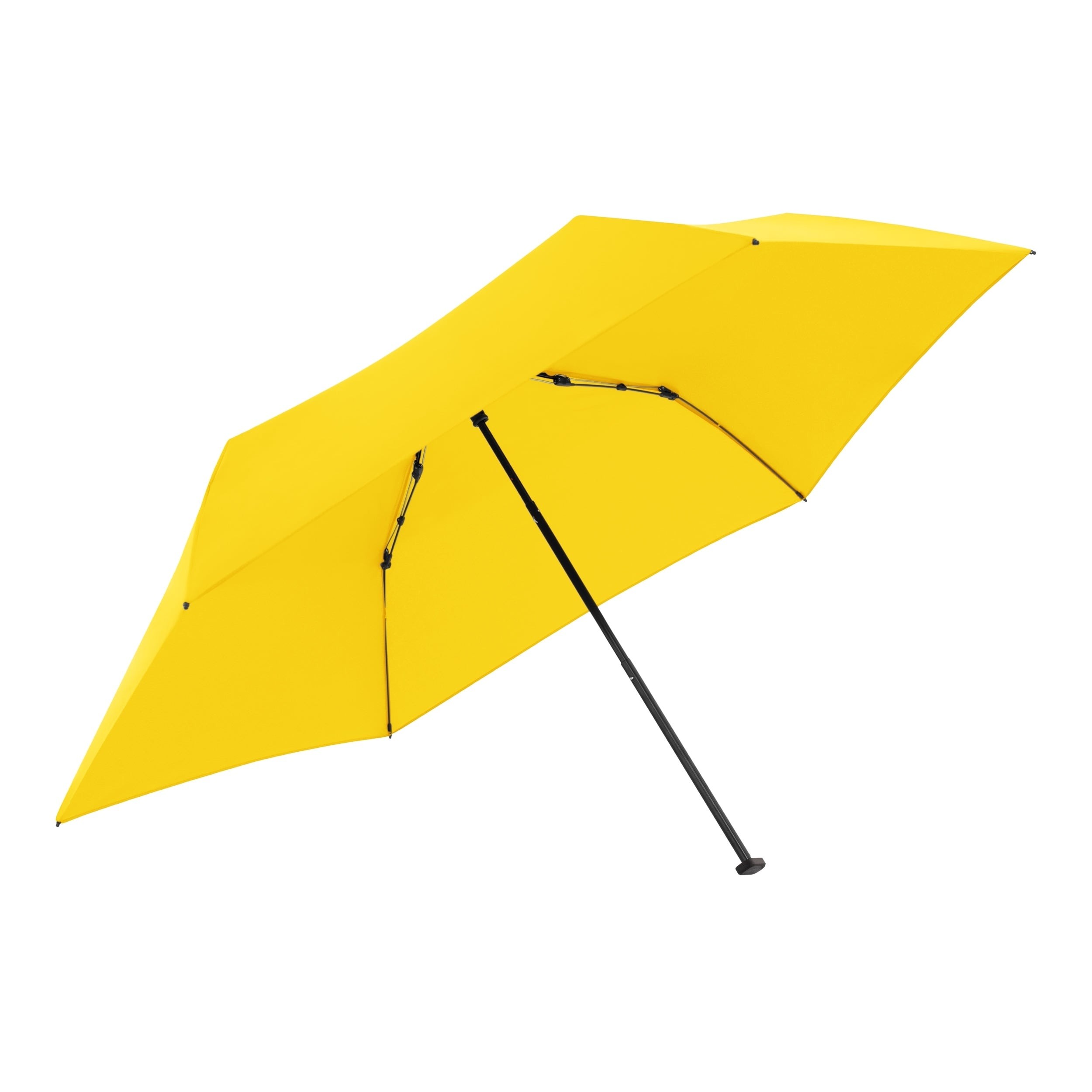 E-shop Doppler ZERO flat Uni Shiny Yellow dámsky skladací dáždnik