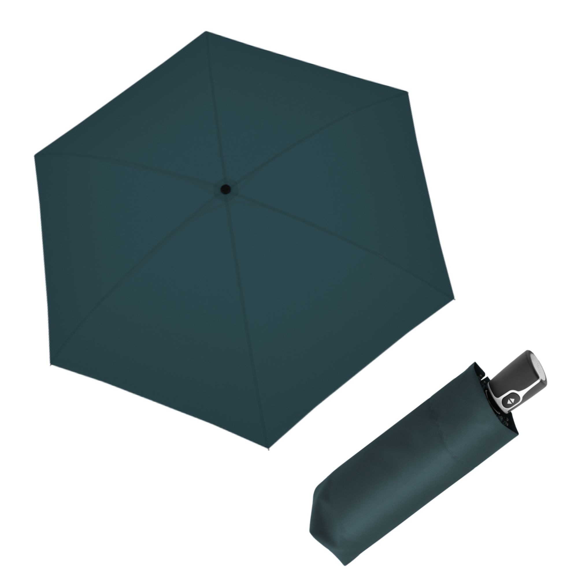 E-shop Doppler Fiber Micro Flat Uni EverGreen automatický dáždnik