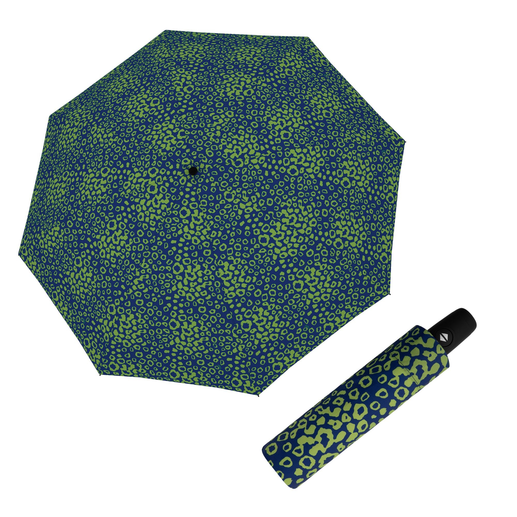 E-shop Derby Hit Magic Loop Blue & Green dámsky automatický dáždnik