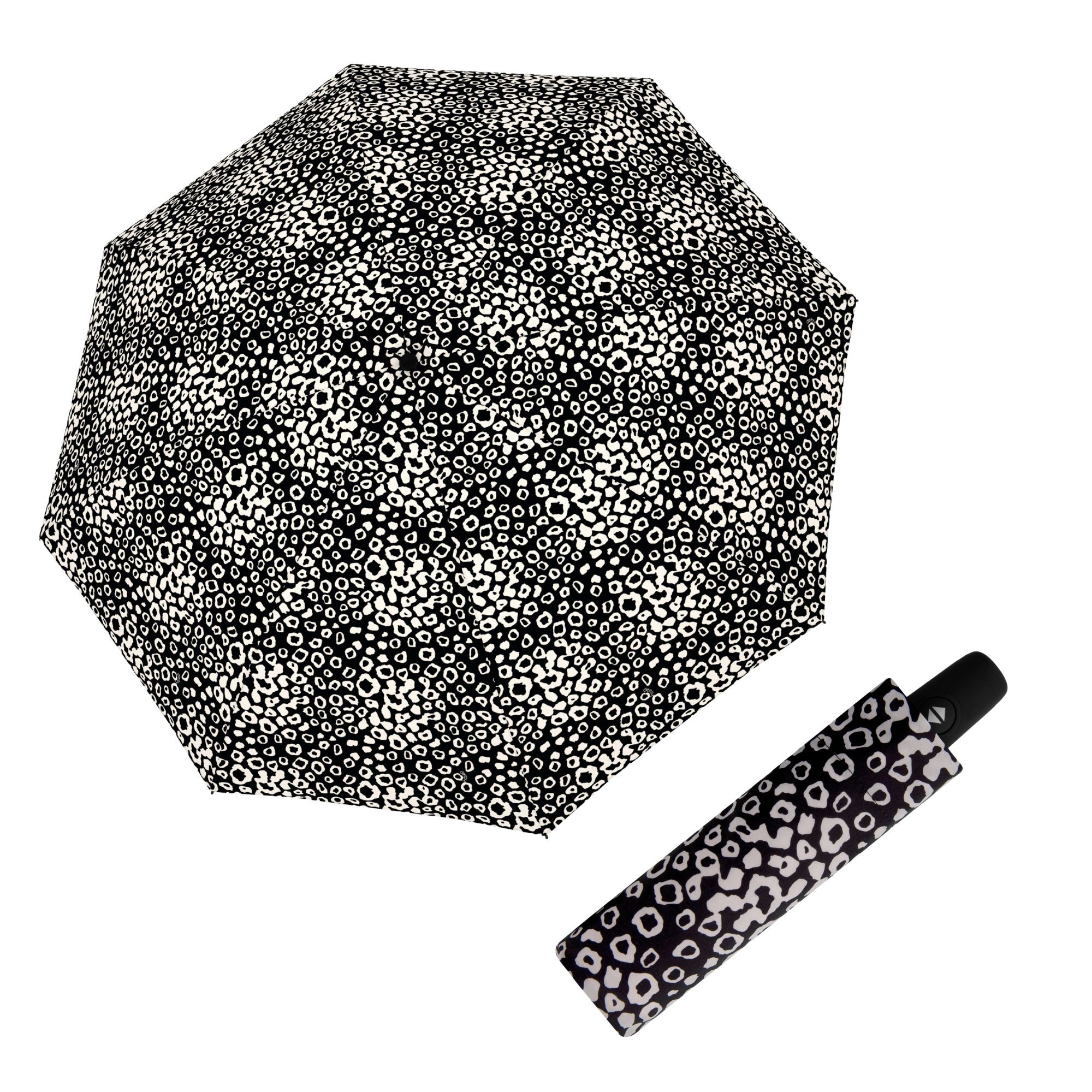 E-shop Derby Hit Magic Loop Black & White dámsky automatický dáždnik
