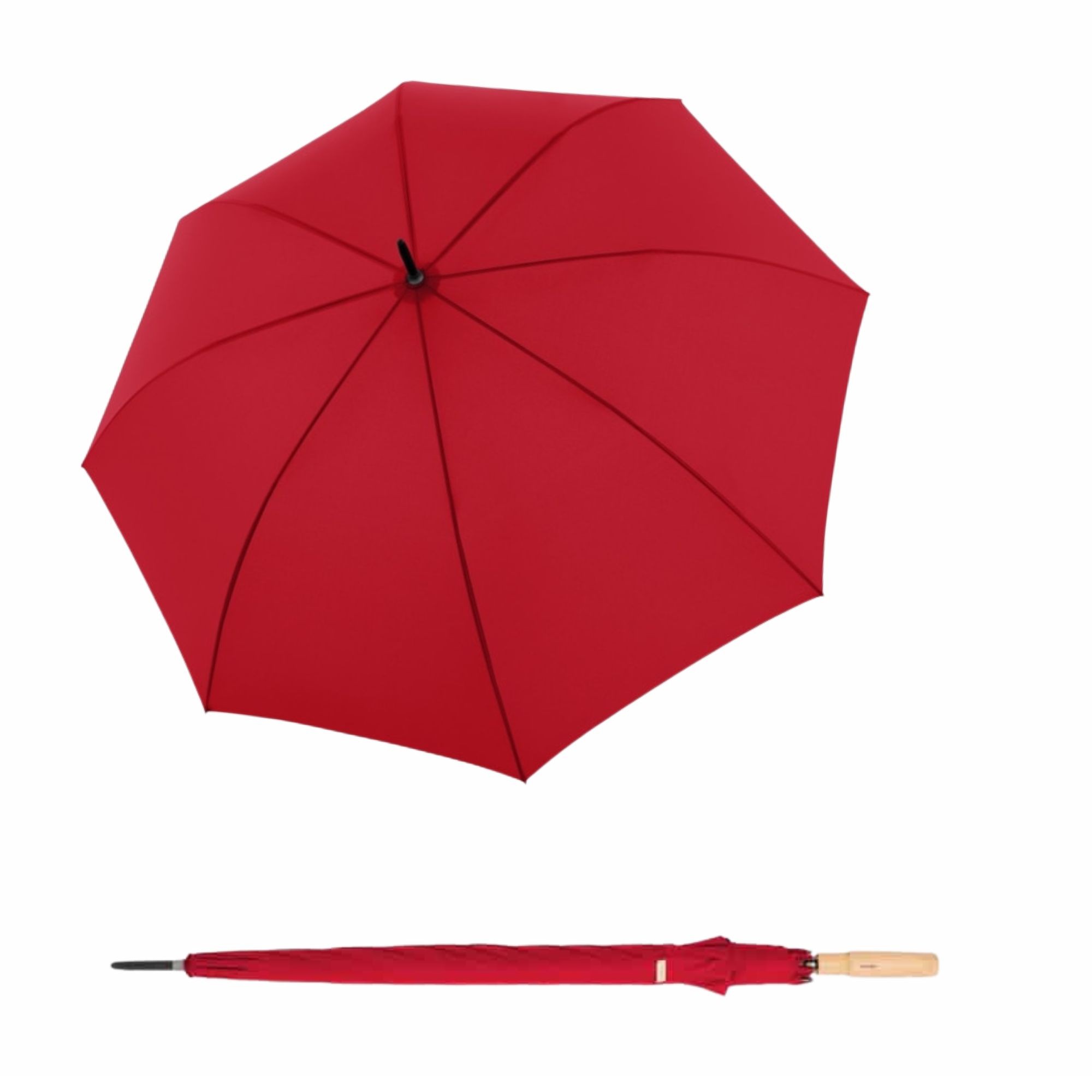 E-shop Doppler Nature Golf Automatic Slate Red vystreľovací dáždnik