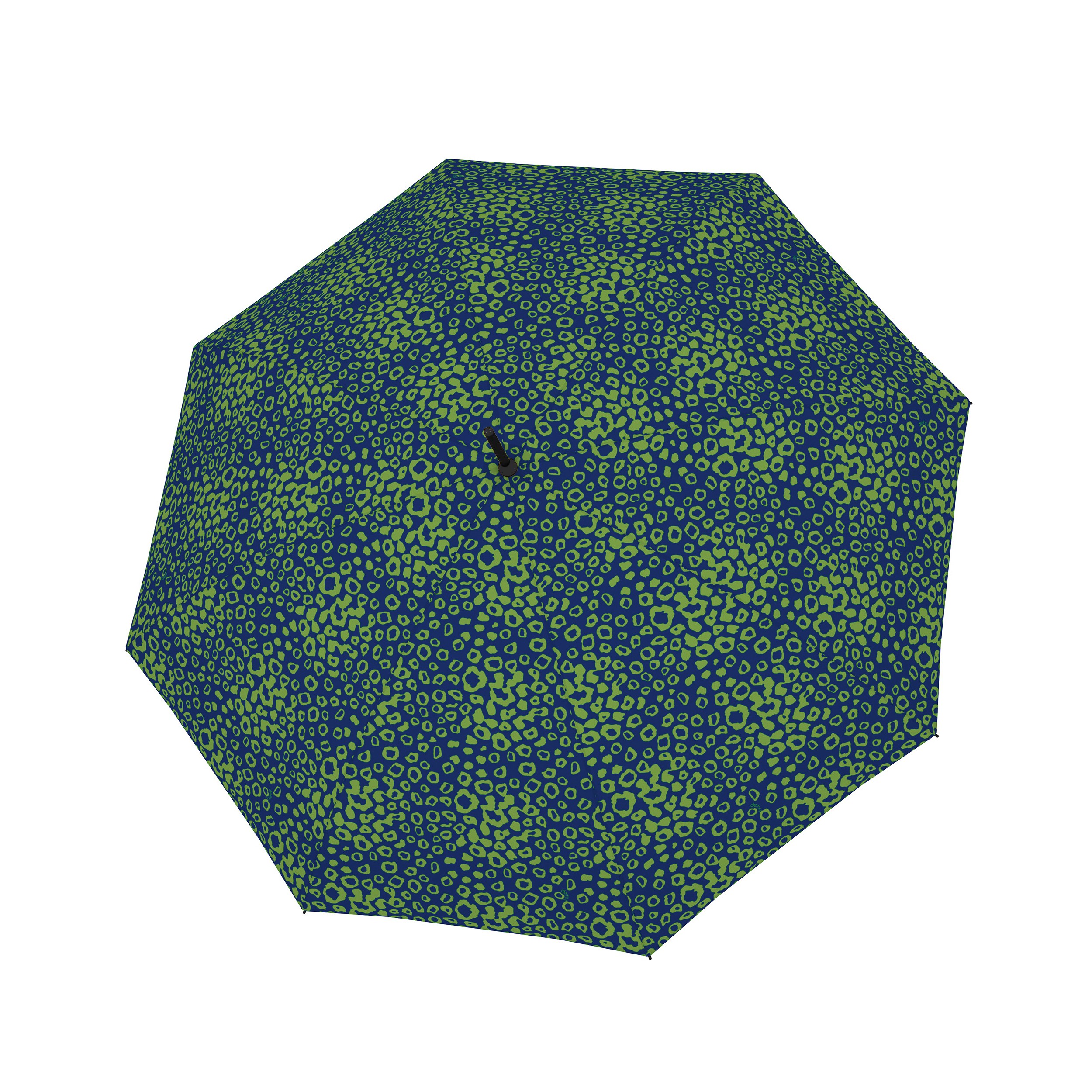E-shop Derby Hit Lang AC Loop Blue & Green dámsky palicový vystreľovací dáždnik