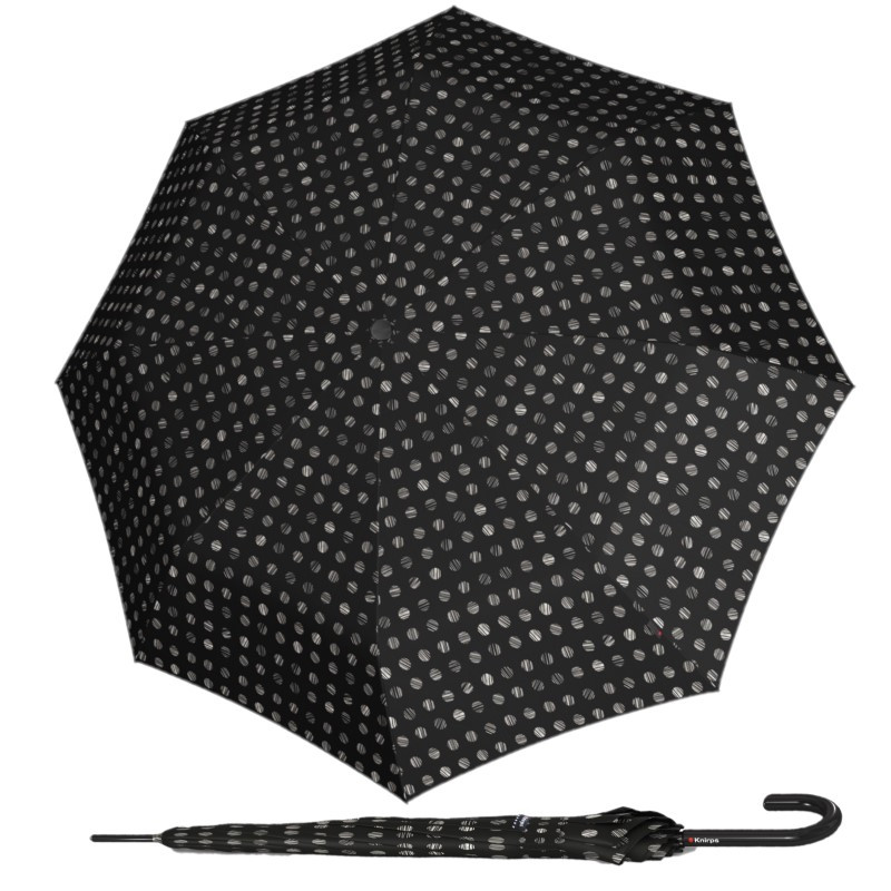 E-shop Knirps A.760 Stick Pinta Classic dámsky palicový vystreľovací dáždnik