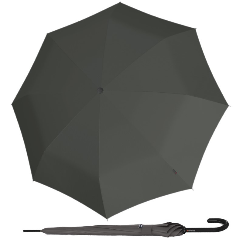 E-shop Knirps A.760 Stick Dark Grey vystreľovací dáždnik