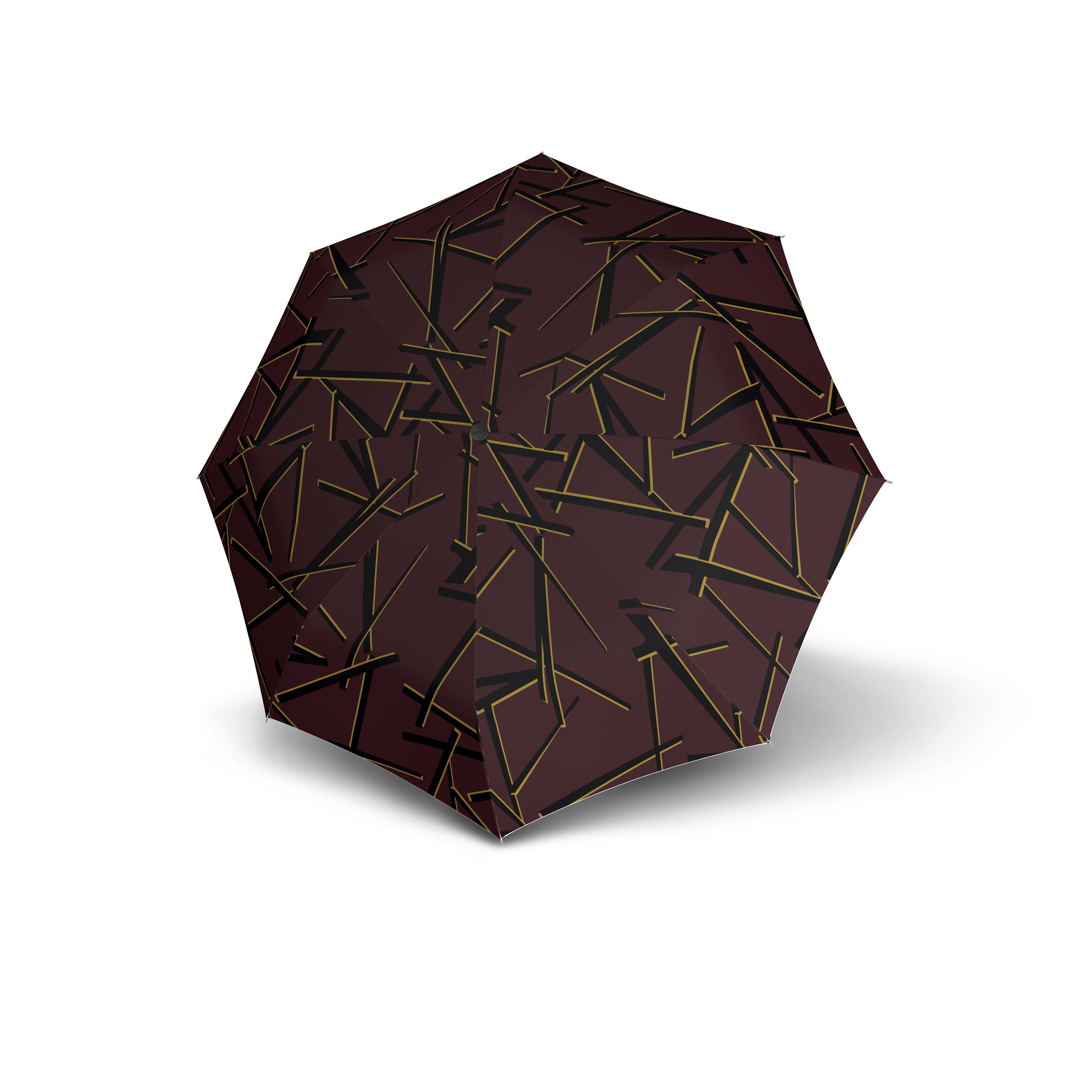 E-shop Knirps A.200 Medium Kombat Chianti dámsky automatický dáždnik
