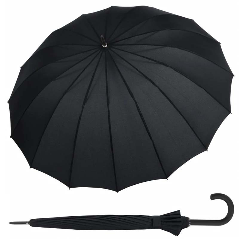 E-shop Derby Golf Uni Black skladací dáždnik