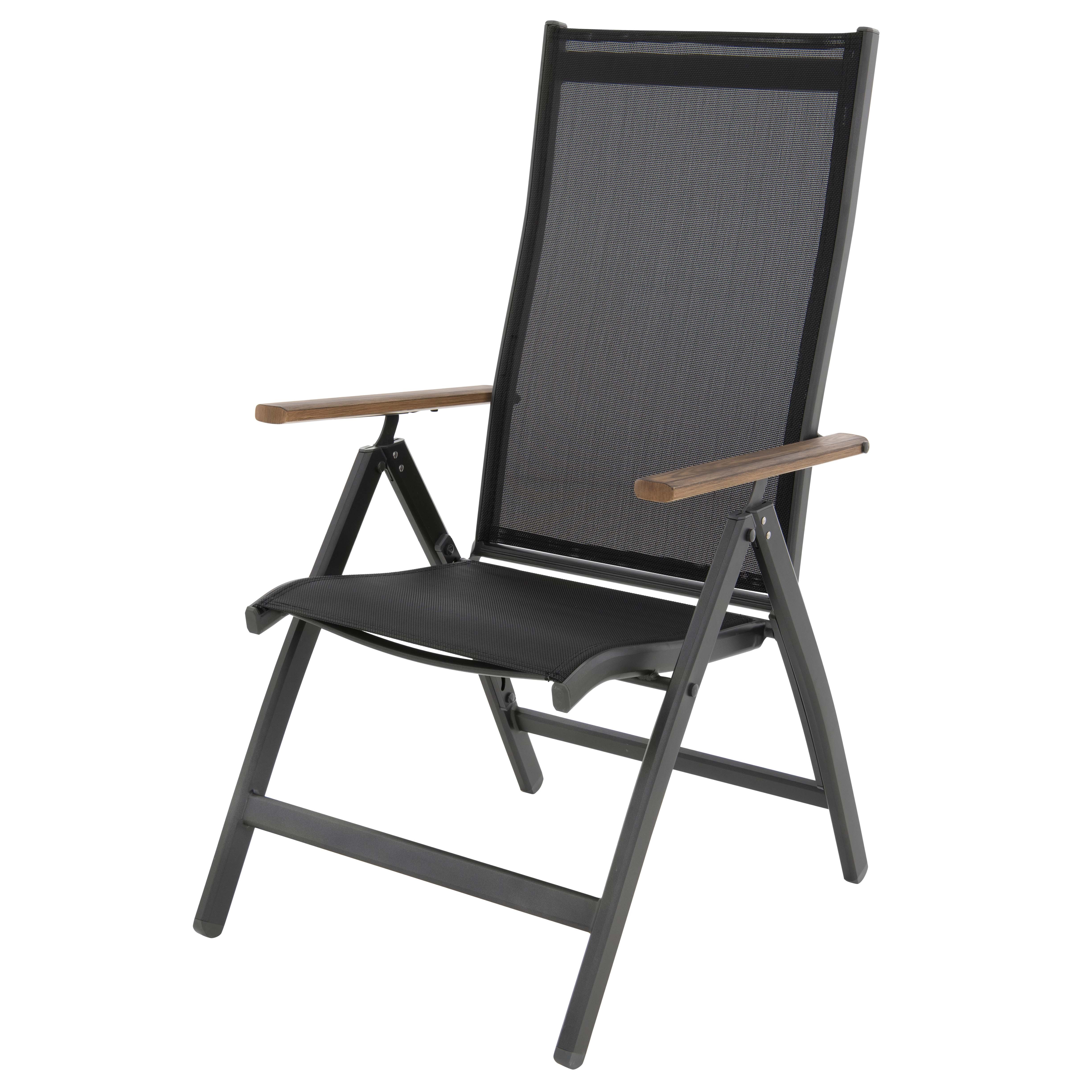 E-shop Doppler EXPERT WOOD Plus polohovacie záhradné kreslo