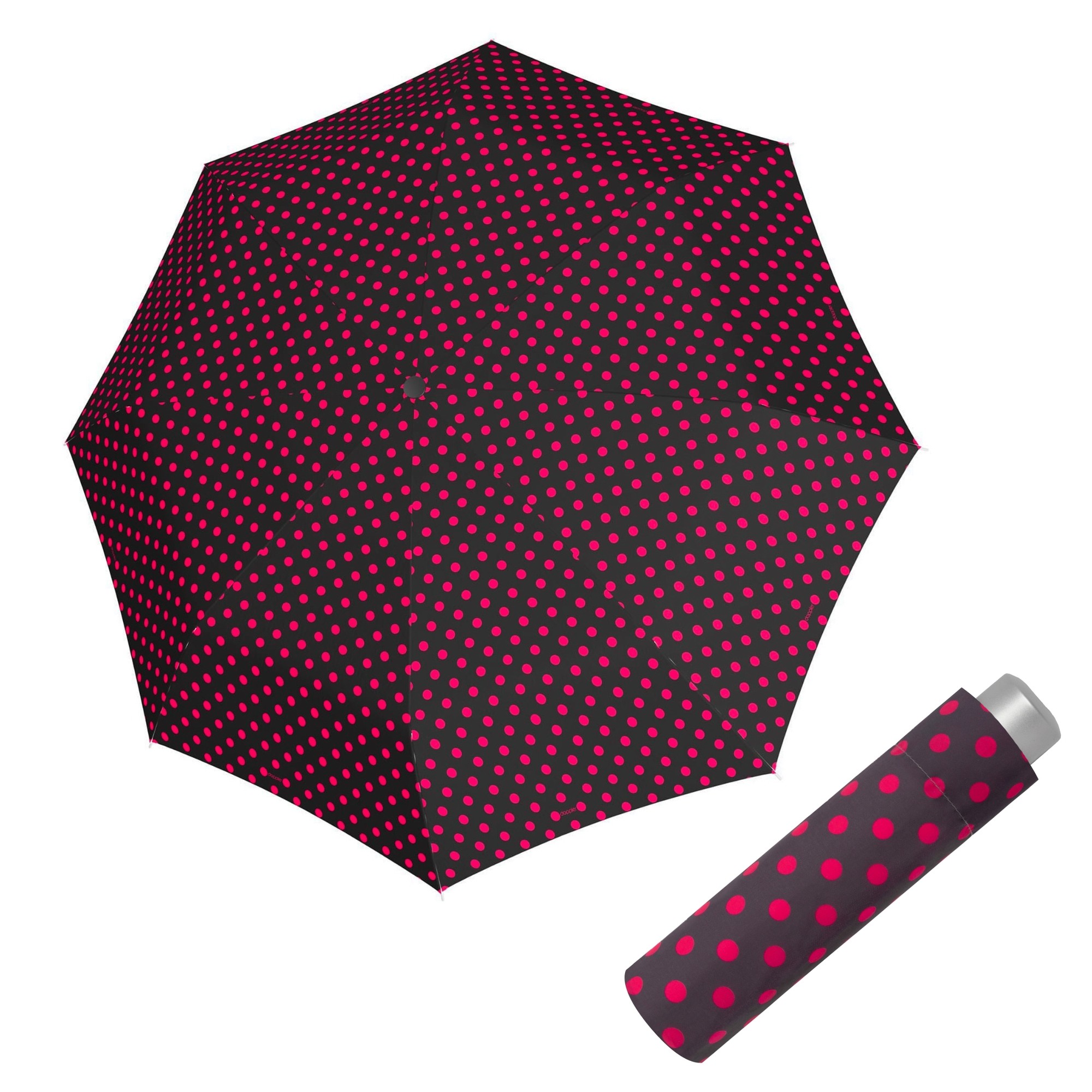 E-shop Doppler Mini Light Powerful Pink dámsky skladací dáždnik