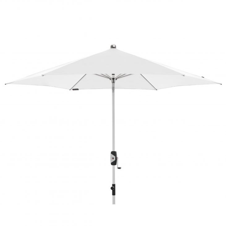 E-shop Knirps Automatic biela - Tovar s drobnou vadou (S273) naklápací záhradný slnečník 290 cm