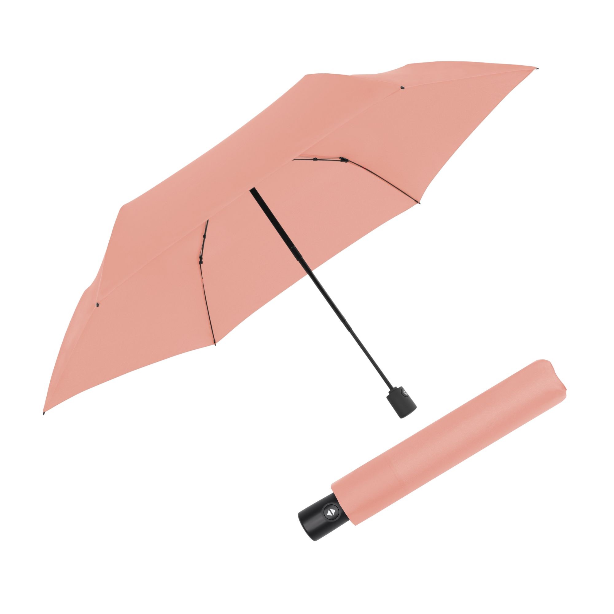 E-shop Doppler Zero*Magic Uni Coral Pink skladací dáždnik