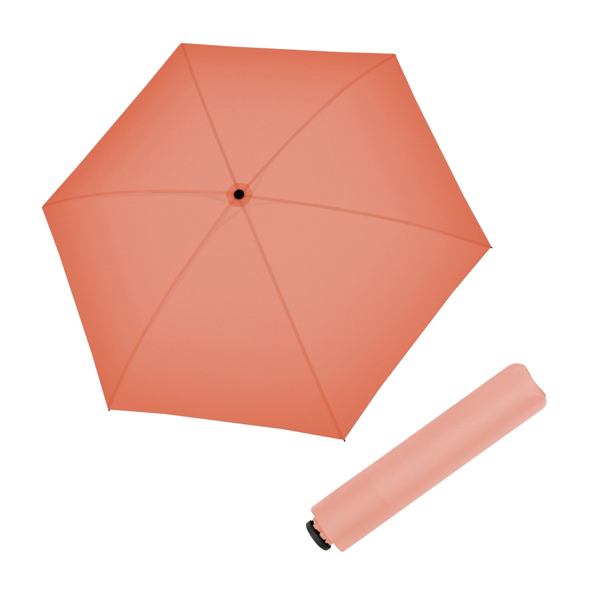 E-shop Doppler Zero 99 Coral Pink dámsky skladací dáždnik
