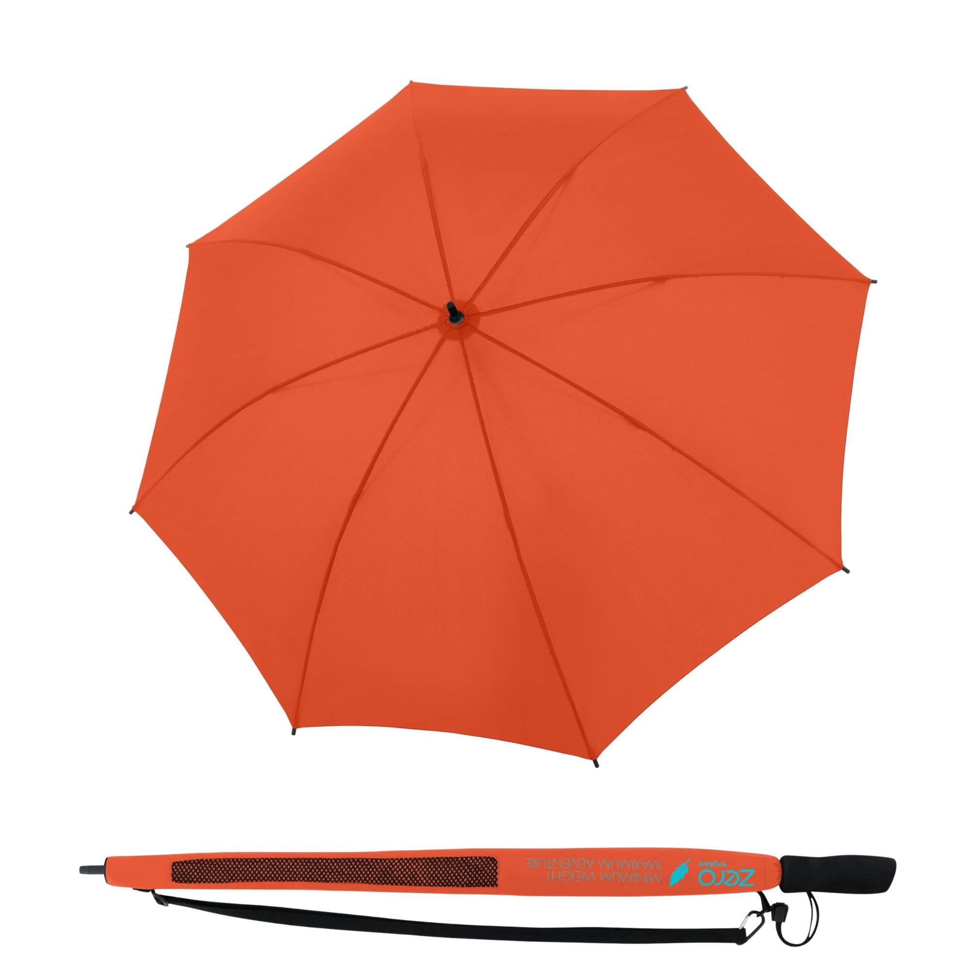 E-shop Doppler Zero Explore Vibrant orange skladací dáždnik