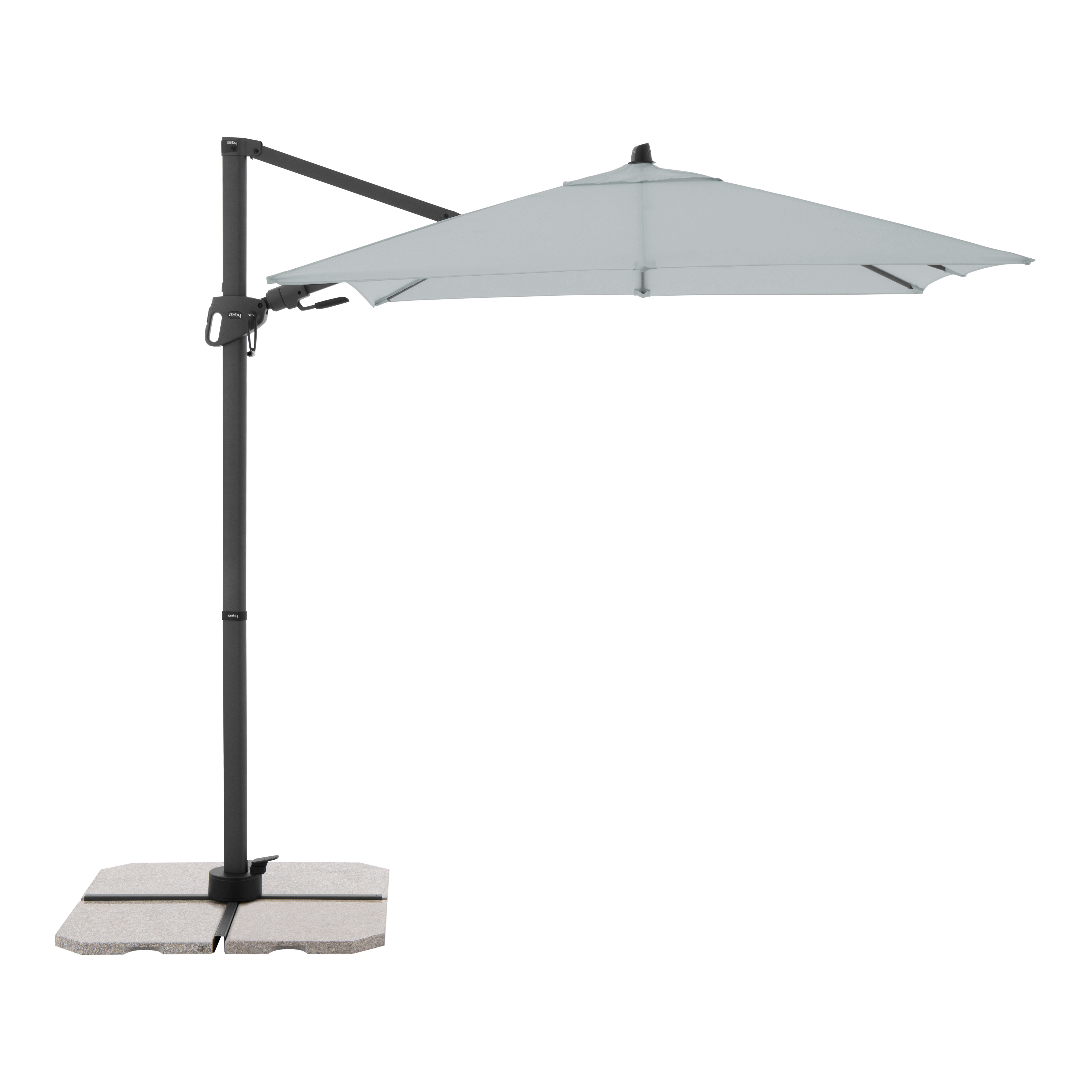 E-shop Derby DX 210 x 210 cm svetlosivá