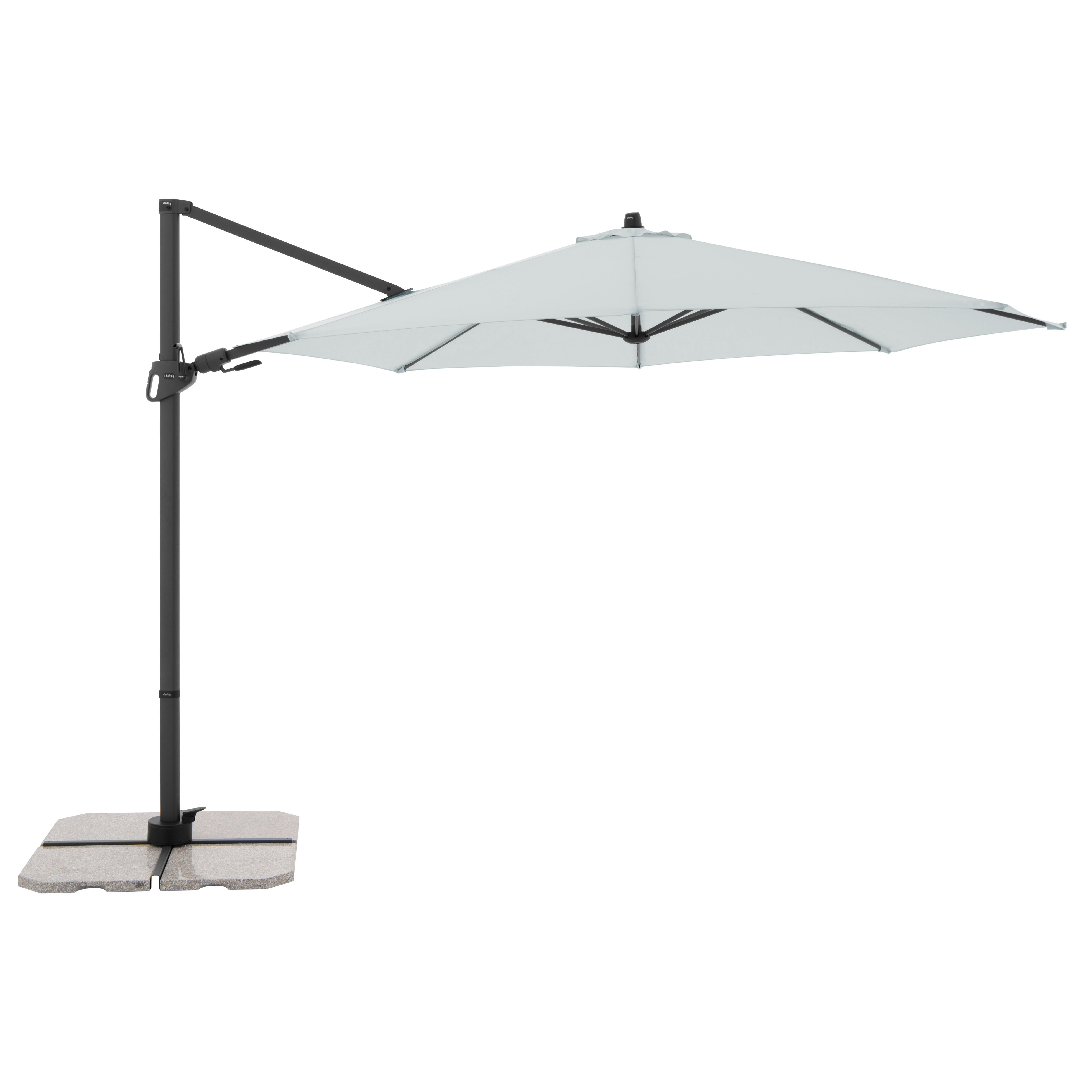 E-shop Derby DX 335 cm svetlosivá