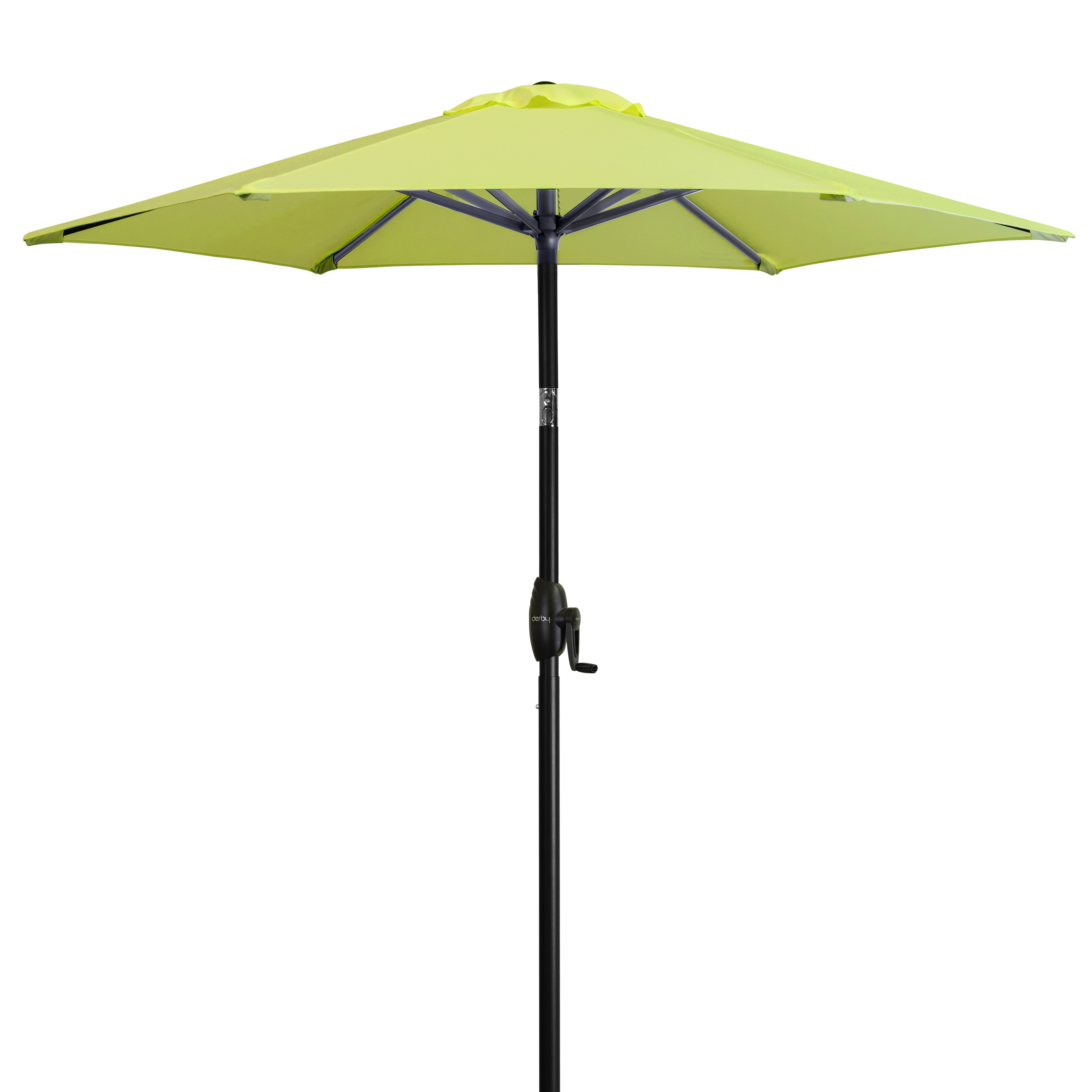 E-shop Derby BASIC LIFT NEO záhradný slnečník 180 cm zelená