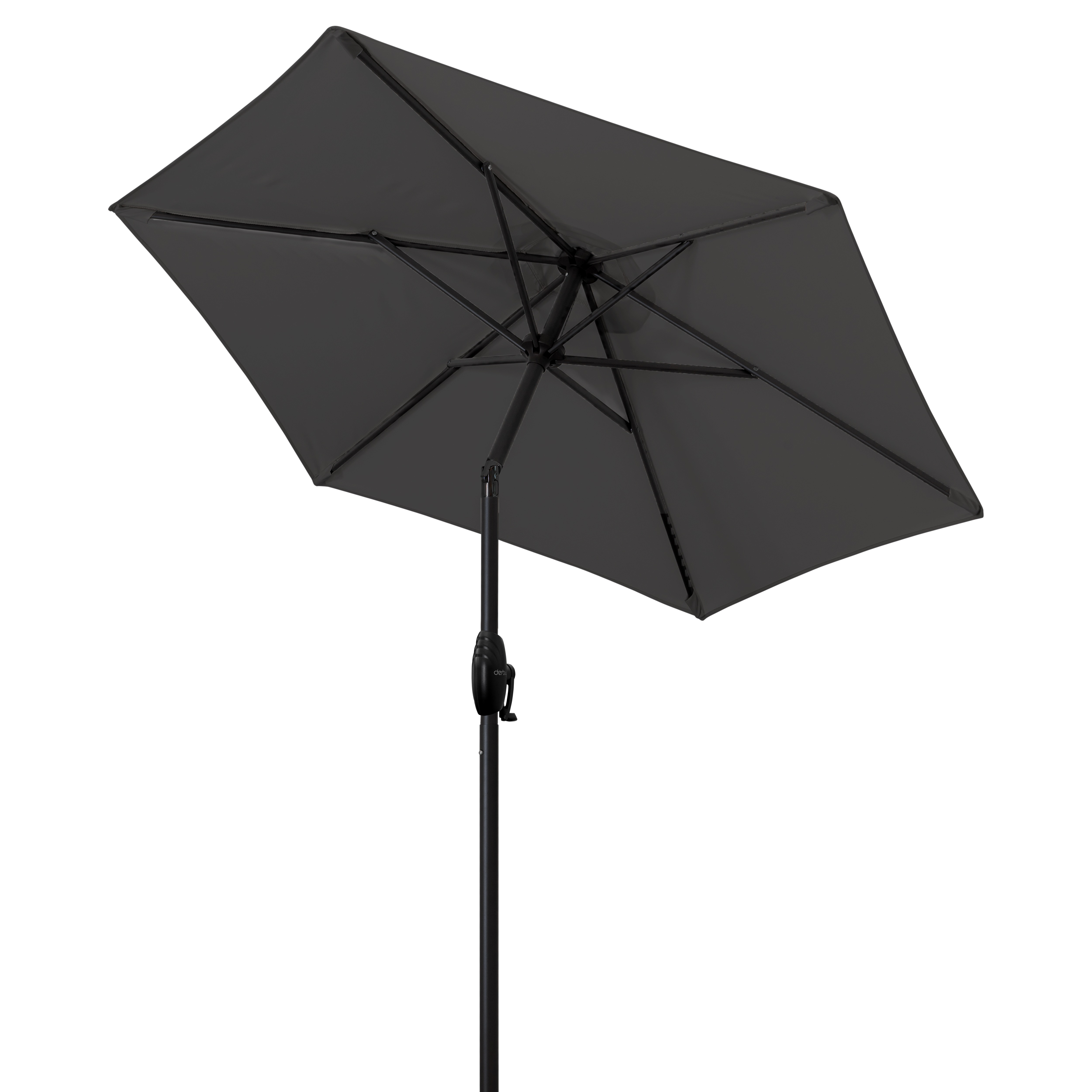 E-shop Derby BASIC LIFT NEO záhradný slnečník 180 cm antracit