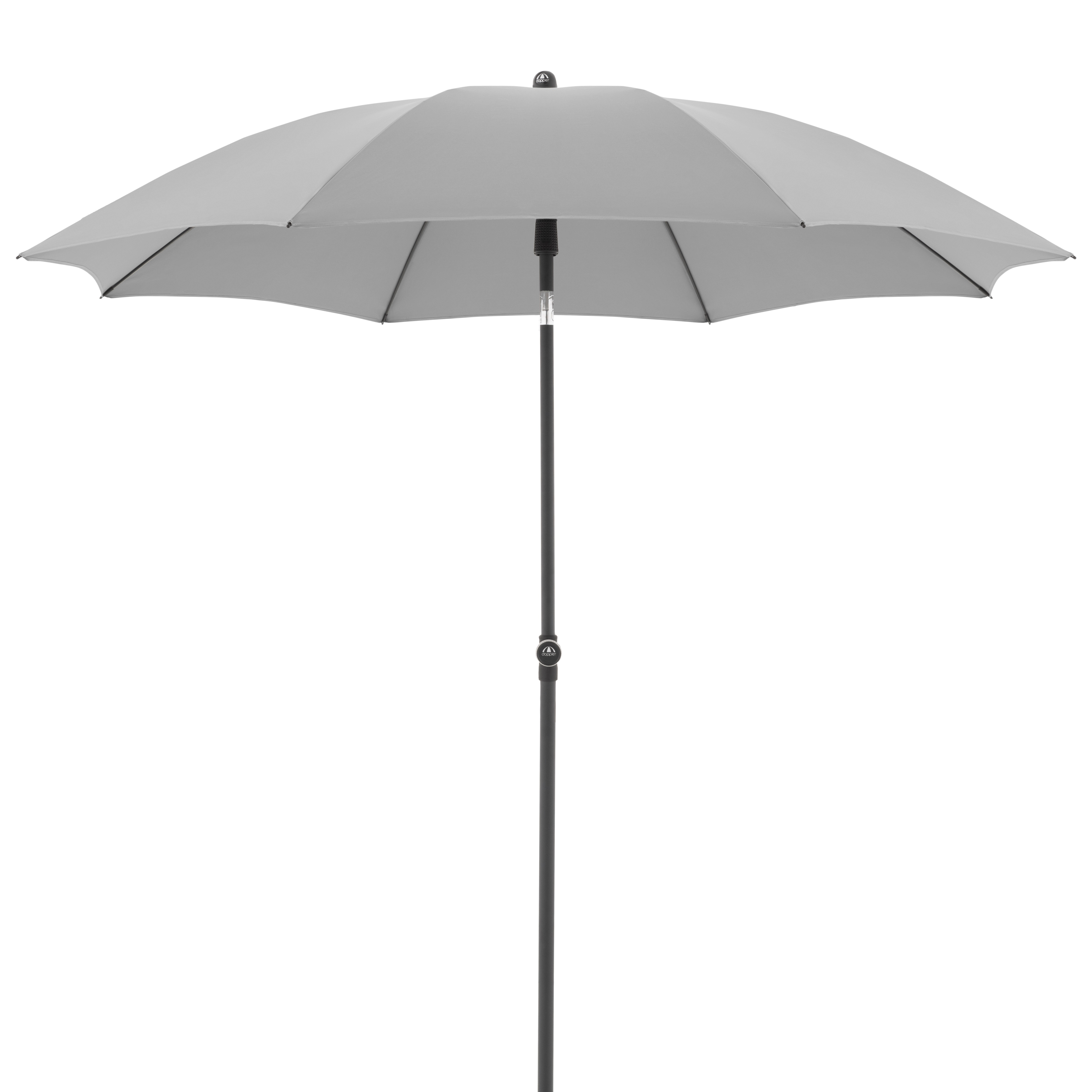 Doppler ACTIVE záhradný slnečník 210 cm sivý