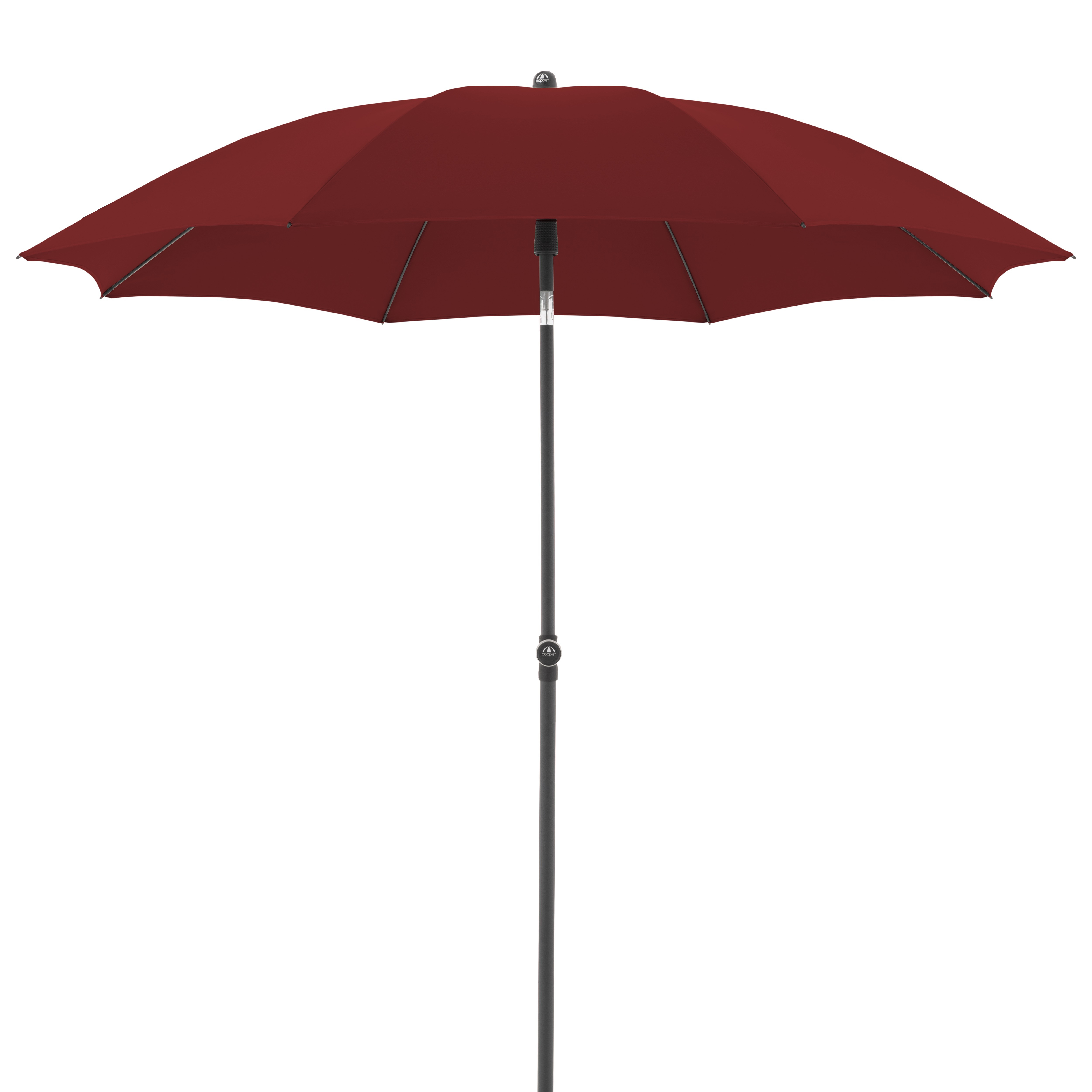 Doppler ACTIVE záhradný slnečník 210 cm bordó