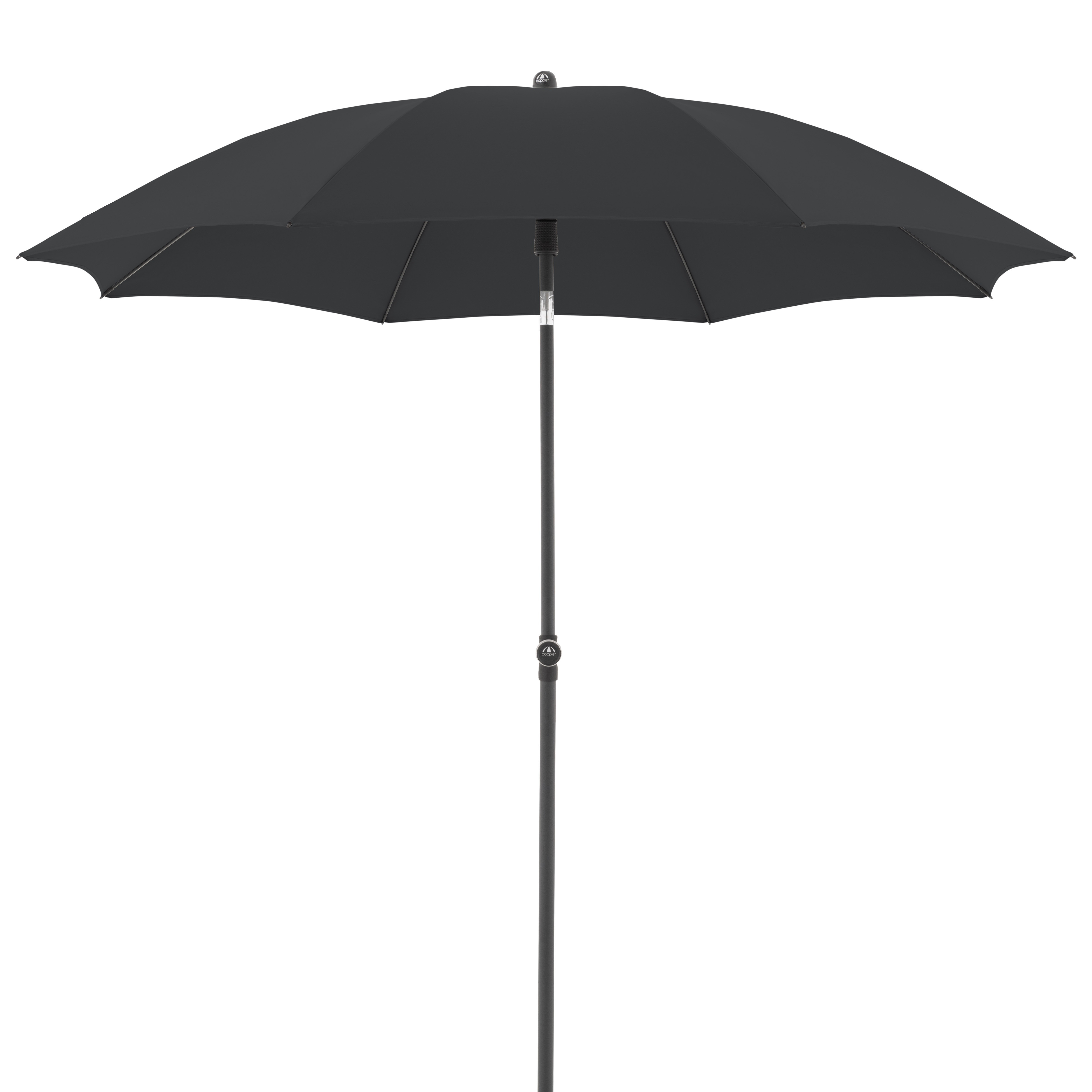 Doppler ACTIVE záhradný slnečník 210 cm antracit