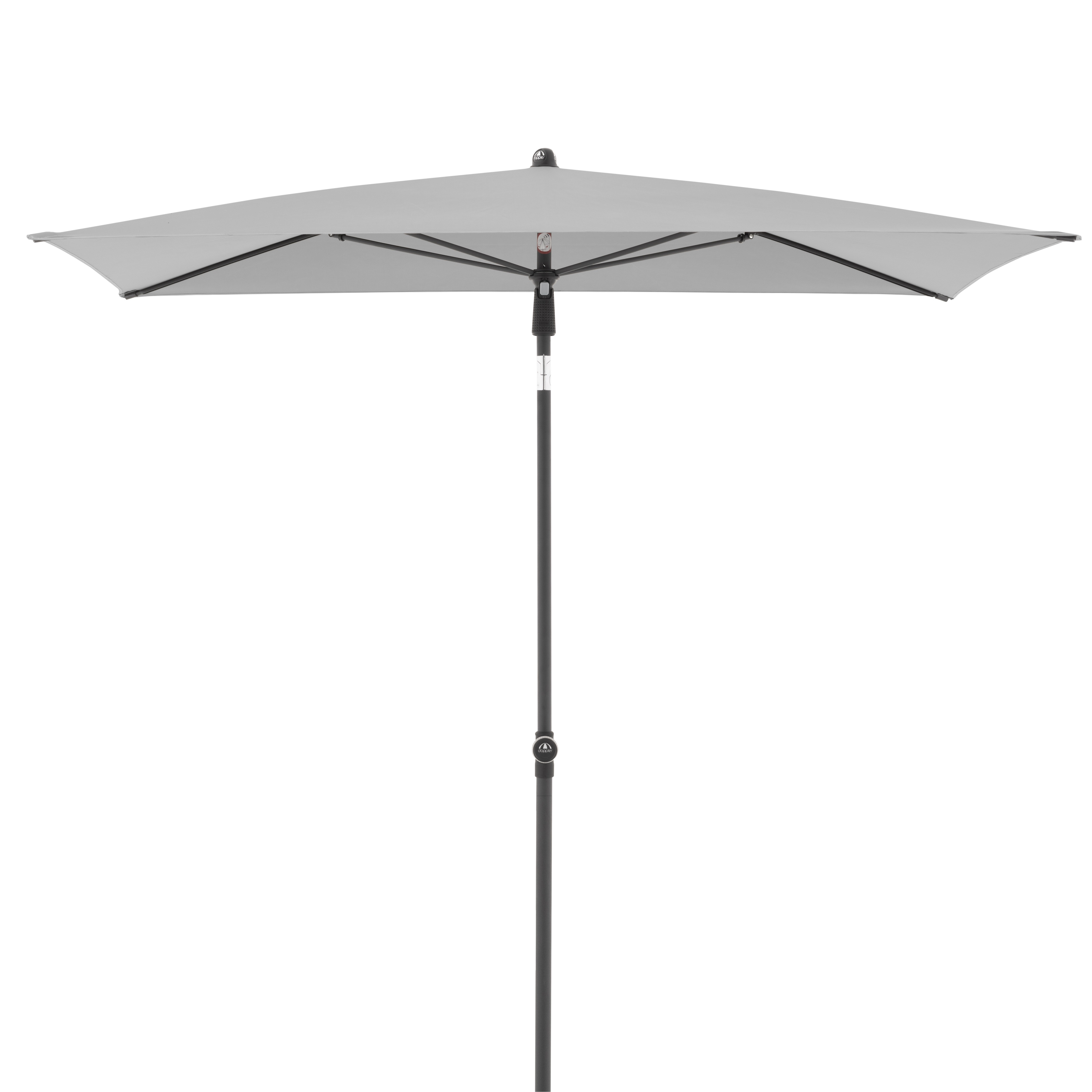 Doppler ACTIVE záhradný slnečník 200 x 120 cm sivá