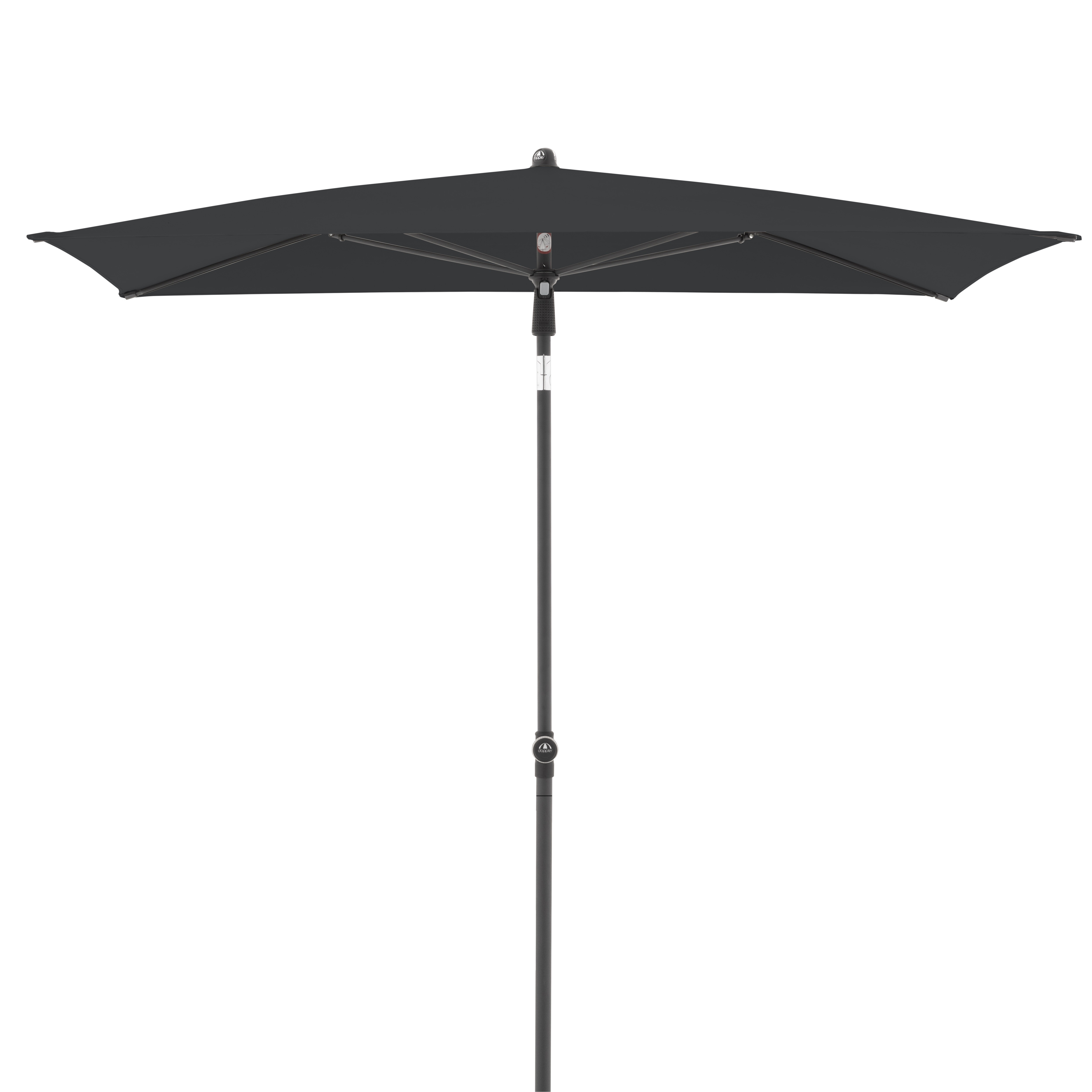Doppler ACTIVE záhradný slnečník 200 x 120 cm antracit