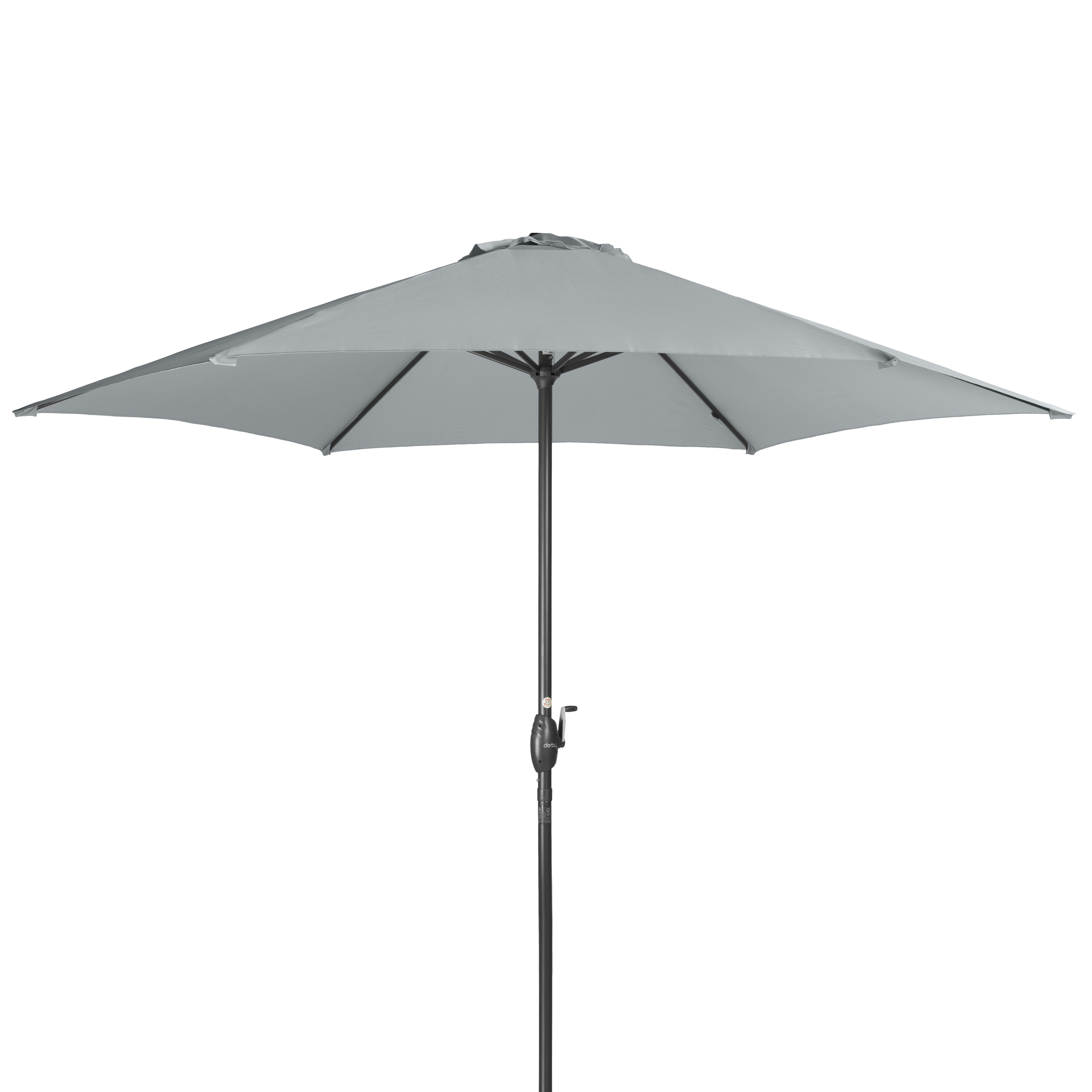 E-shop Derby BASIC LIFT NEO záhradný slnečník 300 cm sivá