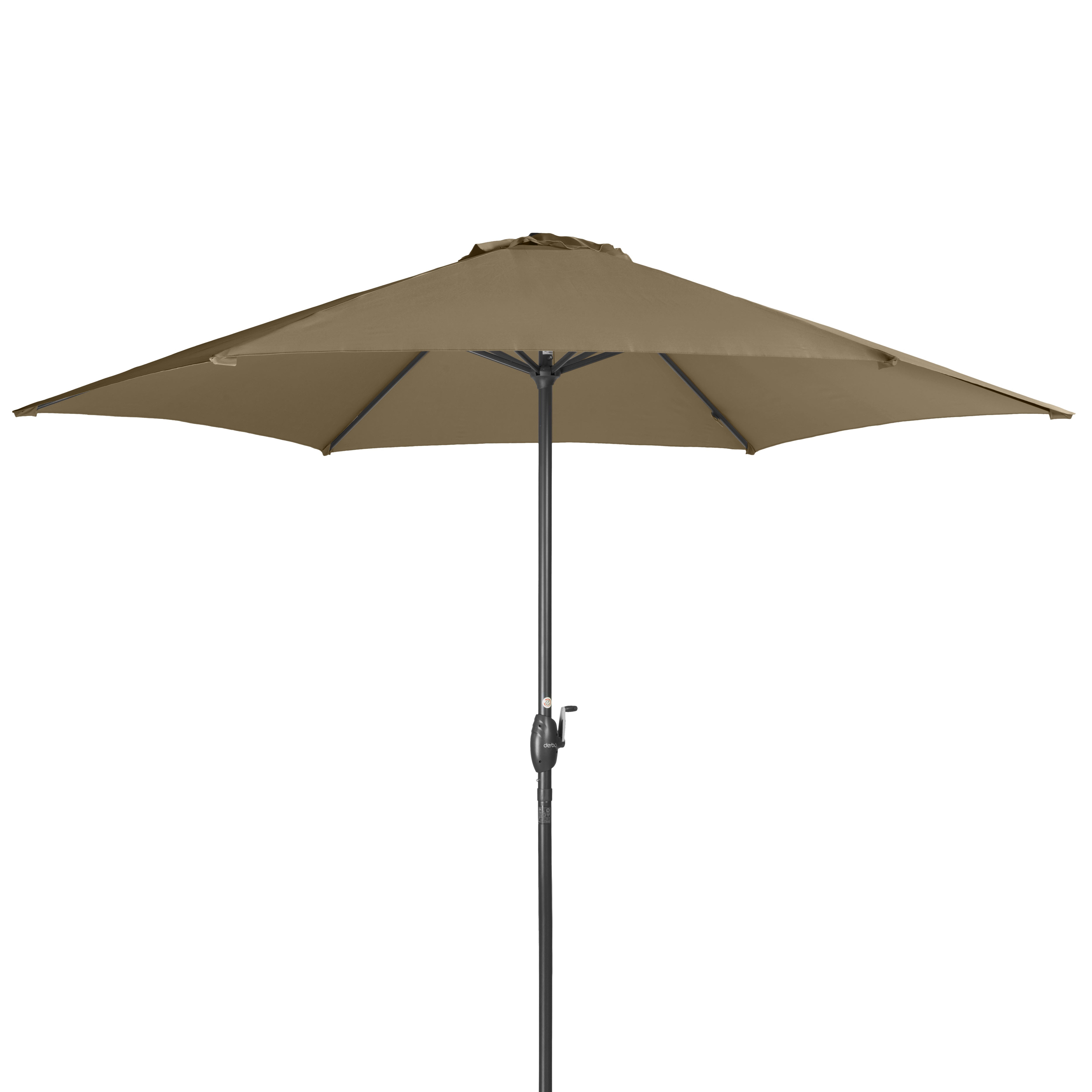 E-shop Derby BASIC LIFT NEO záhradný slnečník 300 cm hnedá