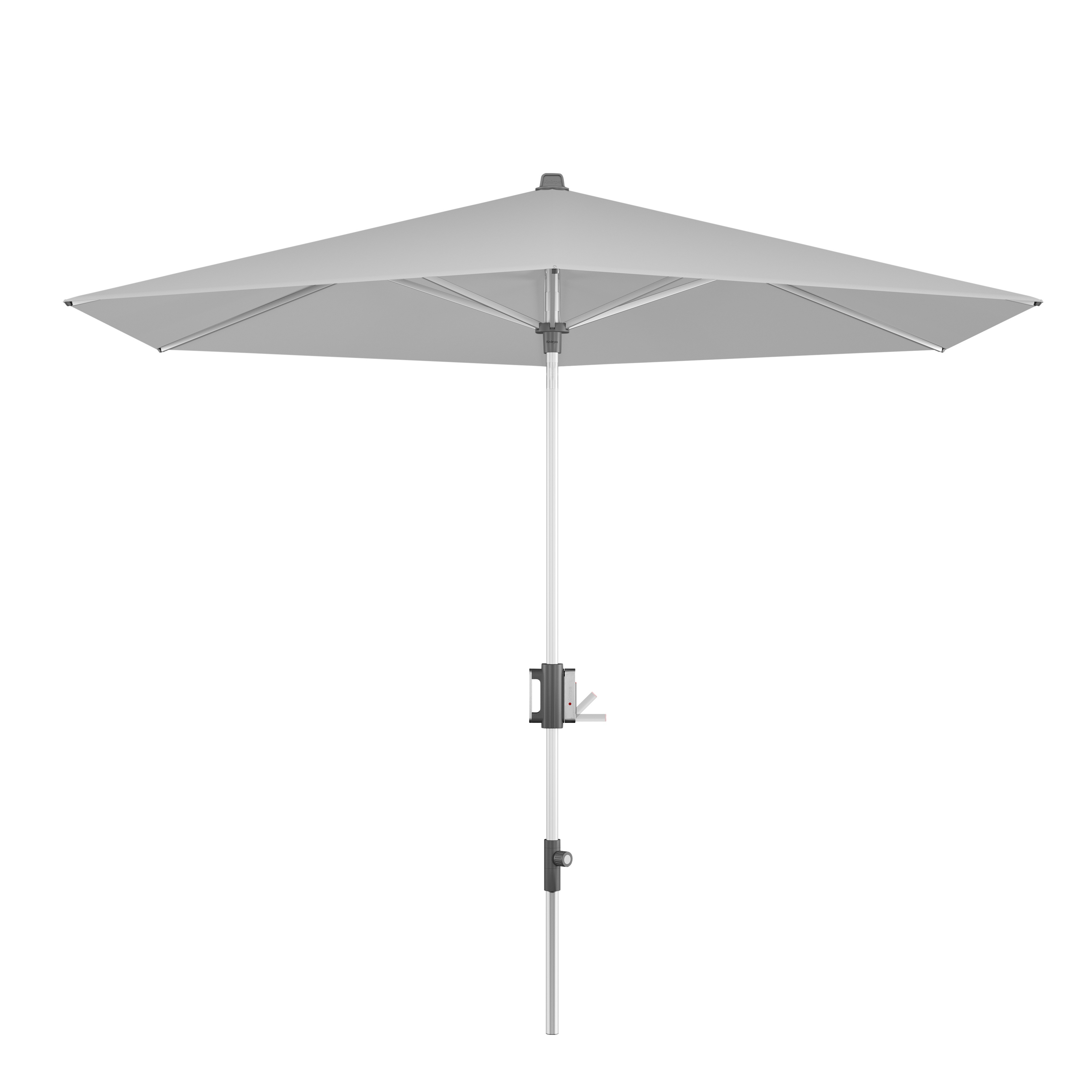 E-shop Knirps APOLL záhradný slnečník 290 cm sivý