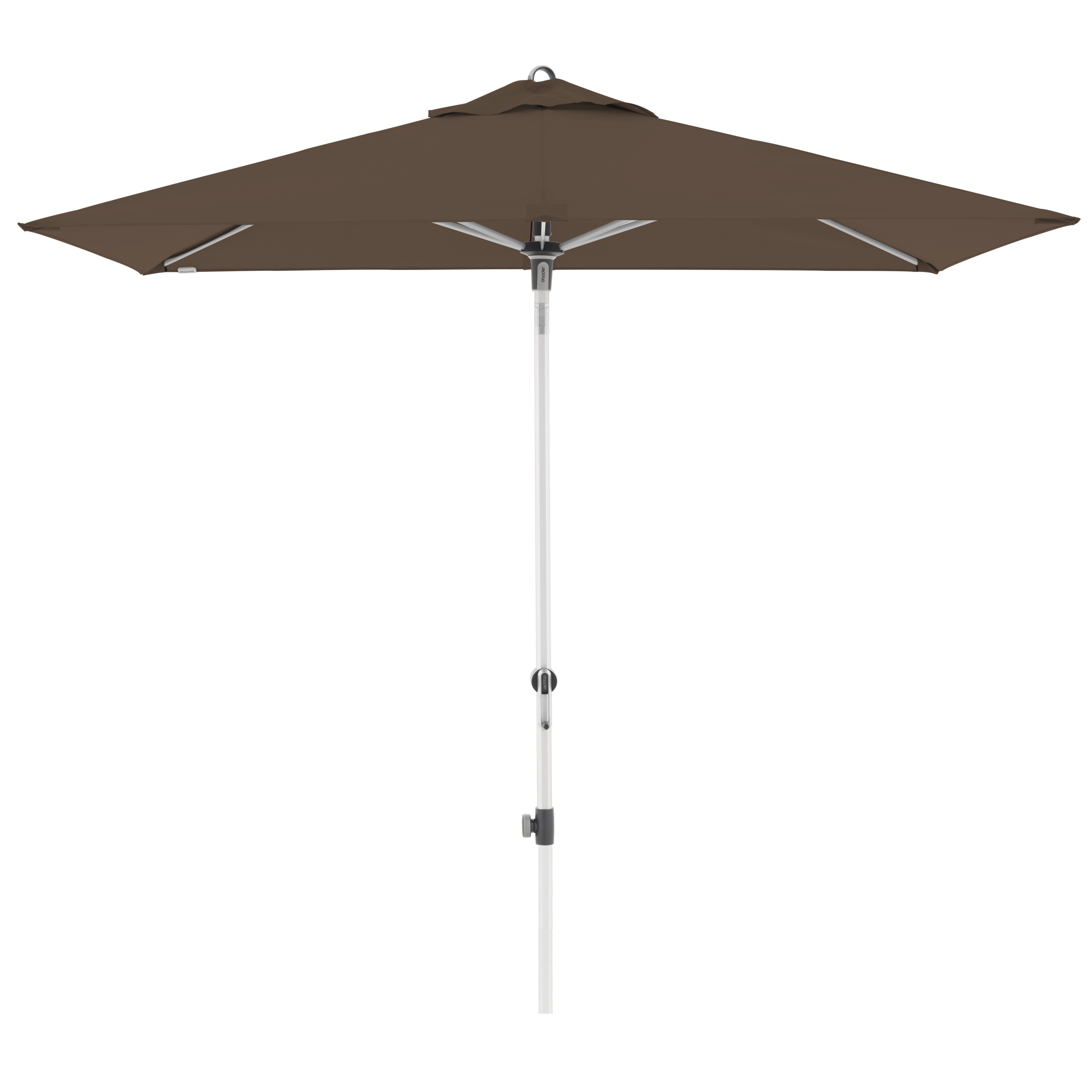 E-shop Doppler EXPERT záhradný slnečník 220 x 140 cm hnedá