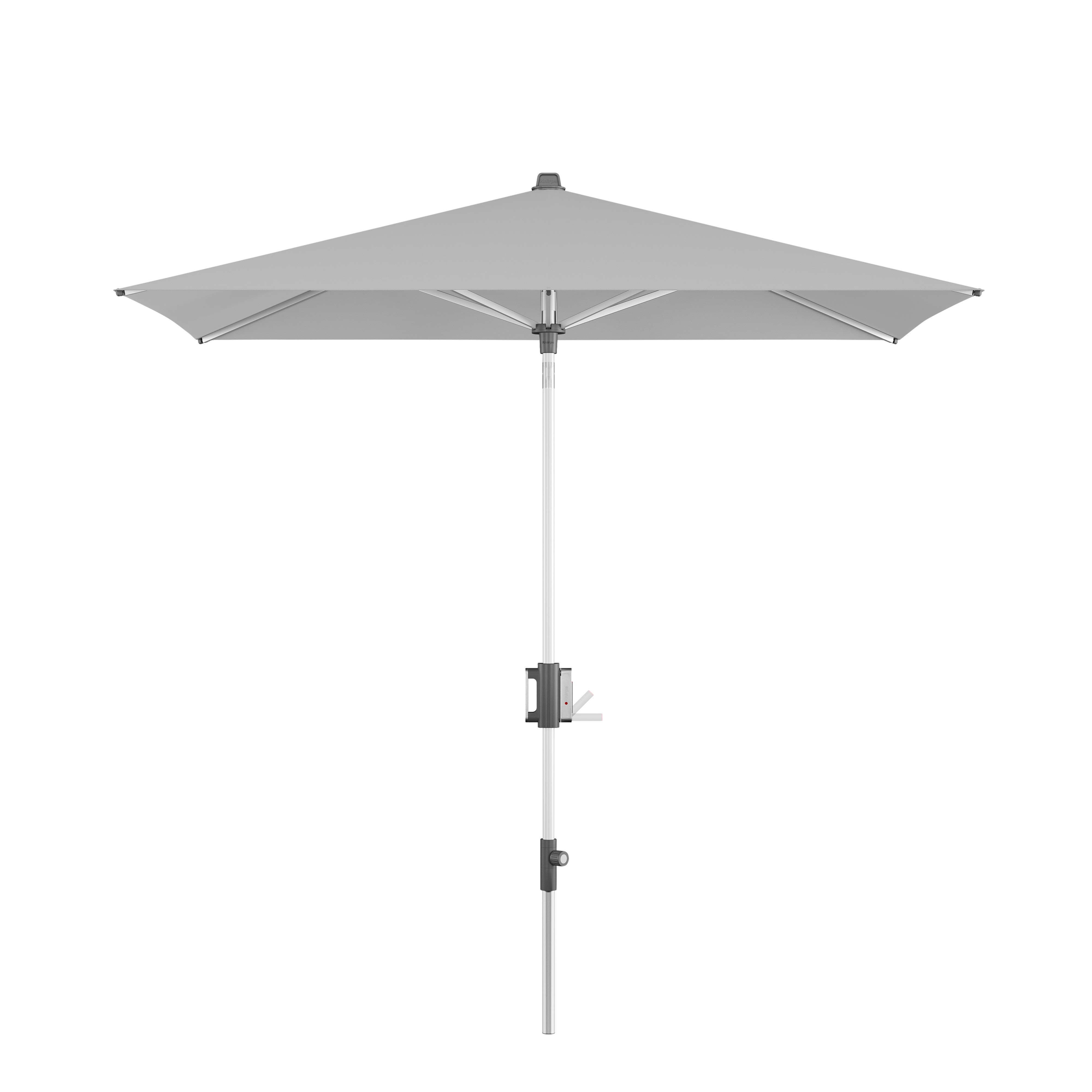 E-shop Knirps APOLL záhradný slnečník 230 x 150 cm svetlosivá