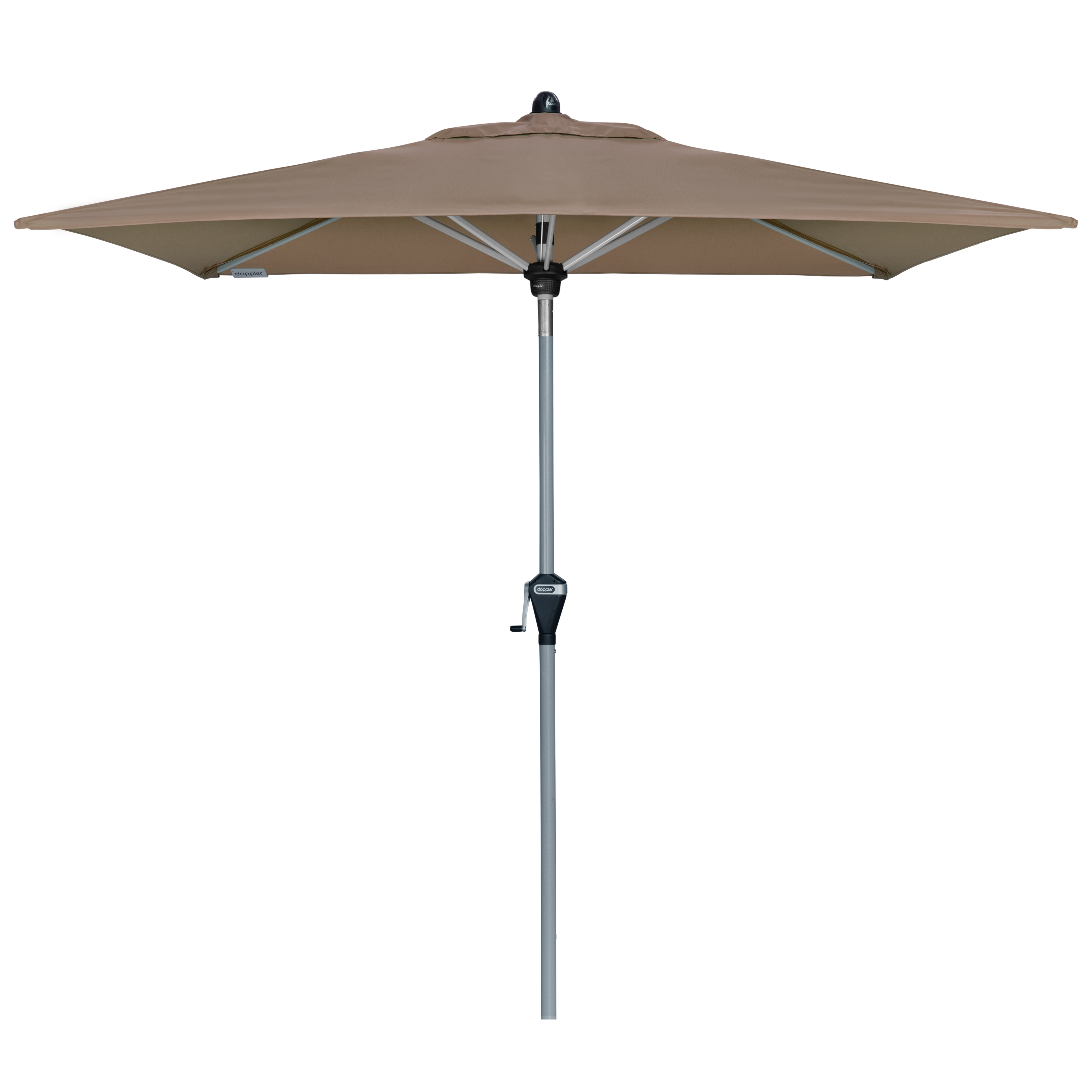E-shop Doppler ACTIVE záhradný slnečník 210 x 140 cm hnedá