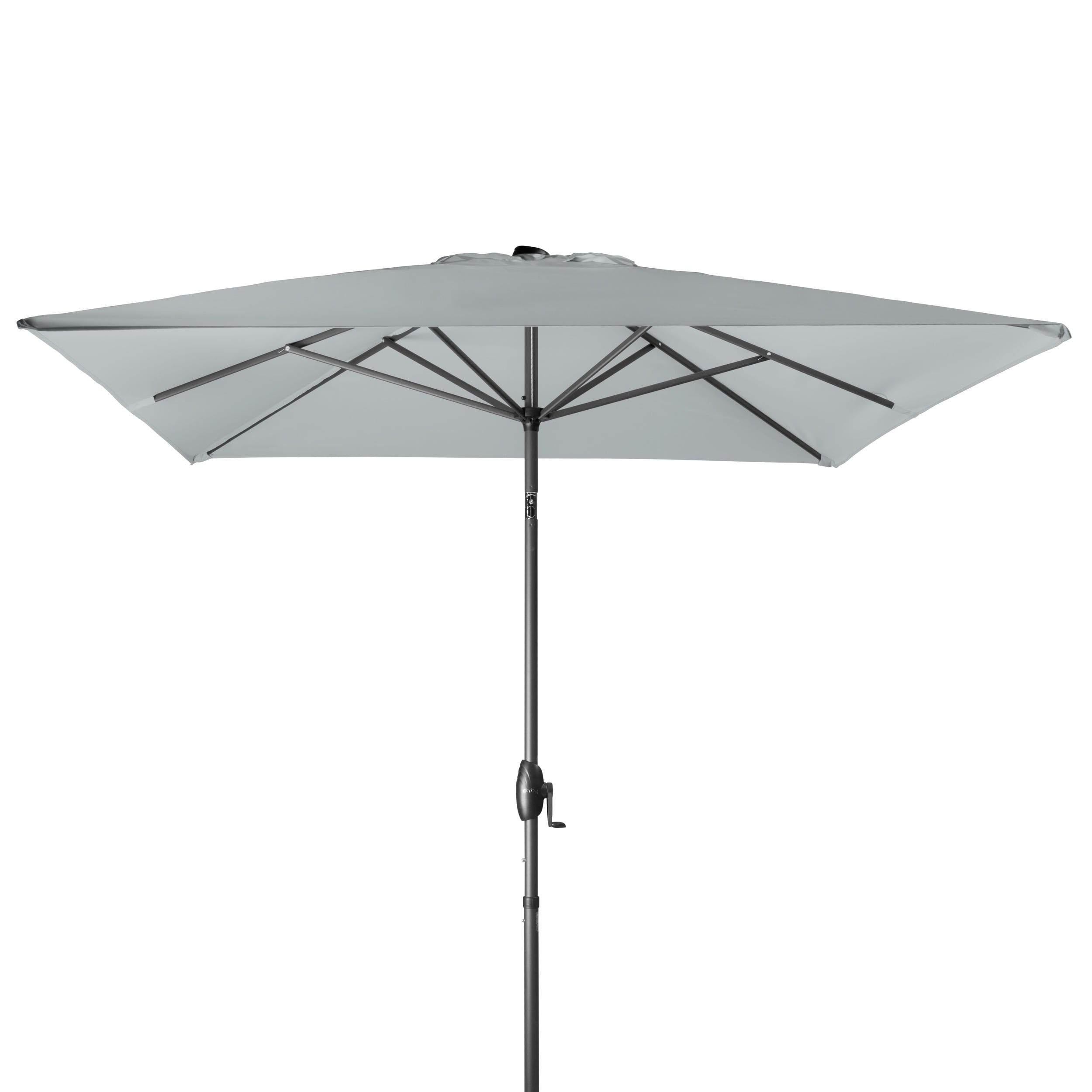 E-shop Derby BASIC LIFT NEO záhradný slnečník 250 x 200 cm sivá