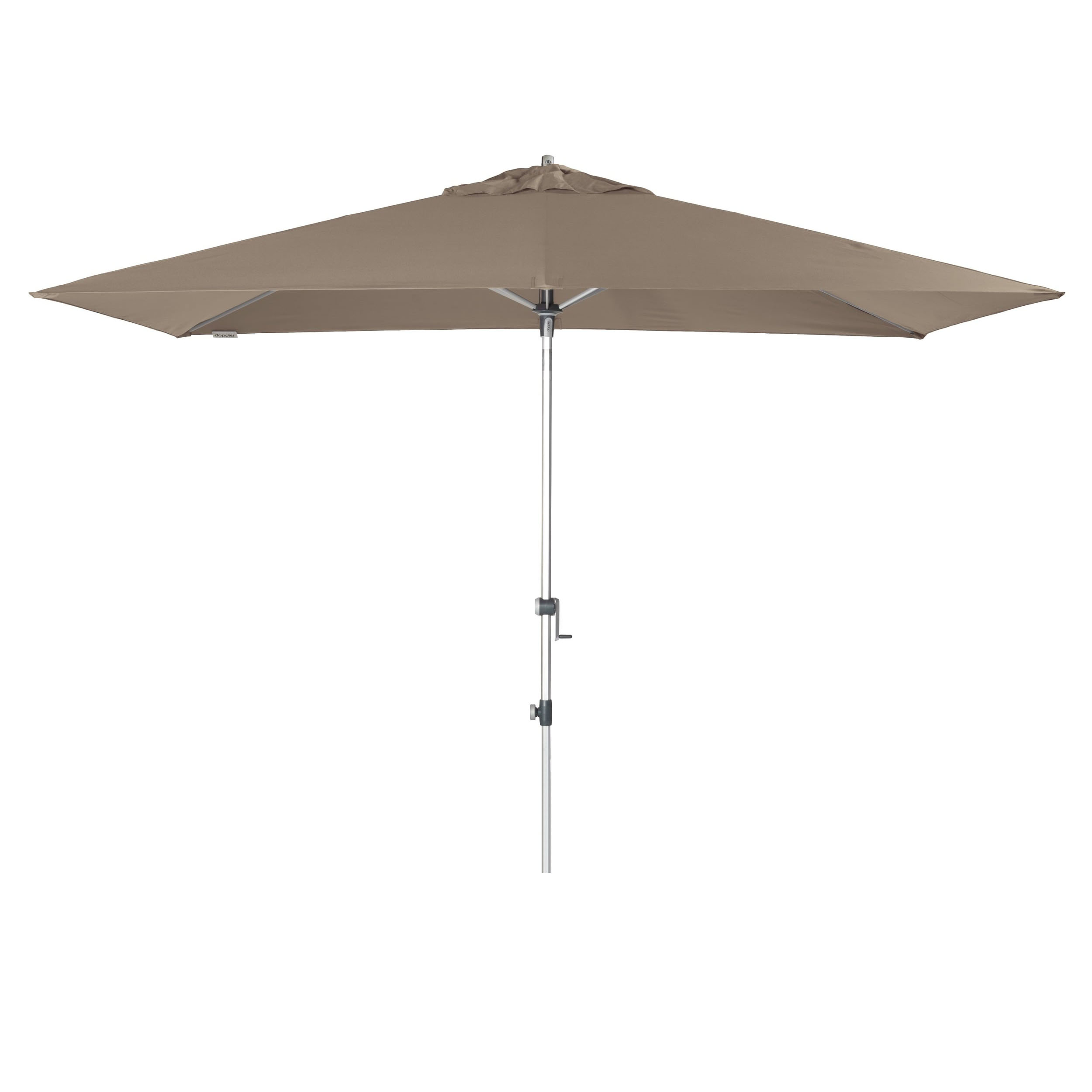 E-shop Doppler EXPERT záhradný slnečník 300 x 200 cm hnedá
