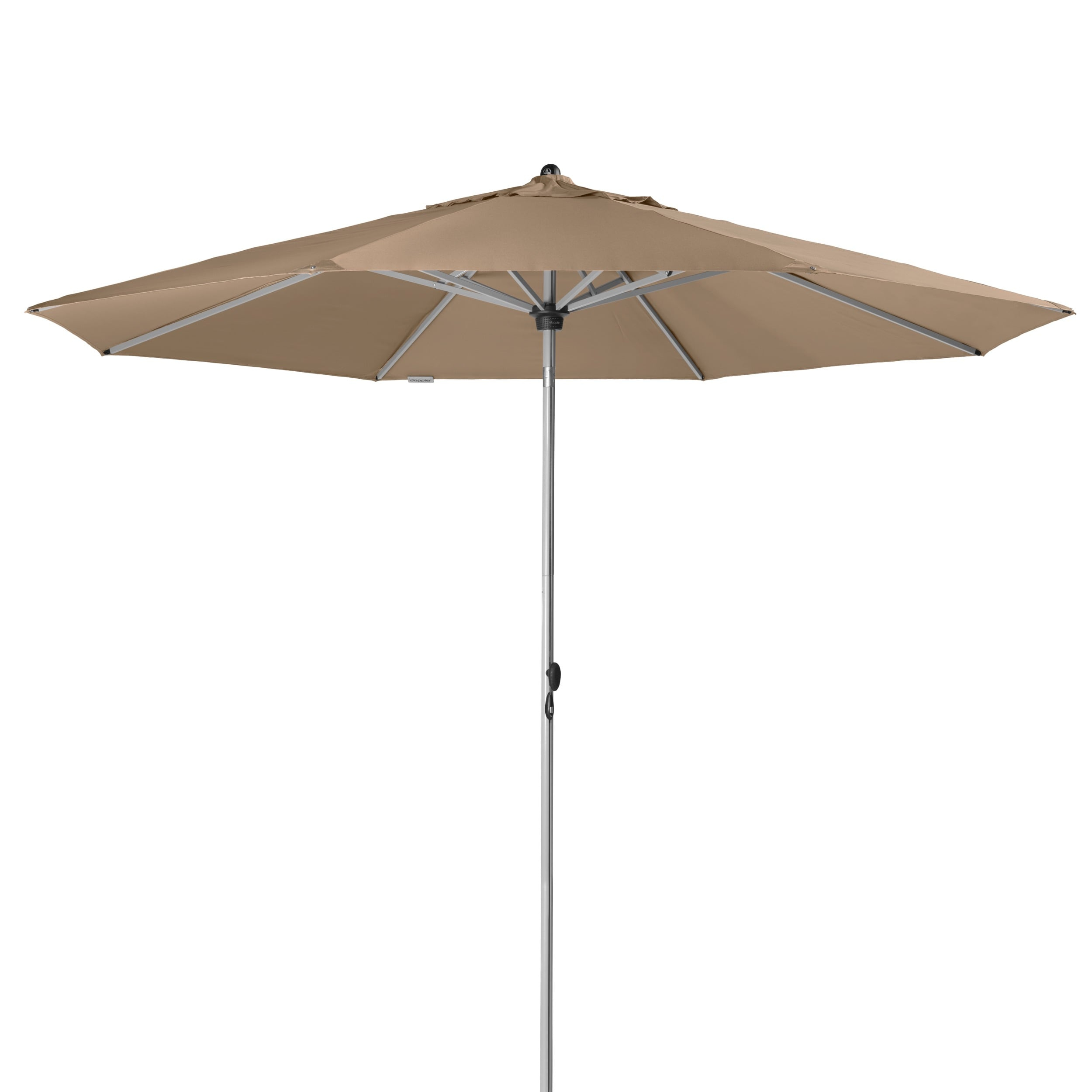 E-shop Doppler ACTIVE TELE záhradný slnečník 340 cm hnedá