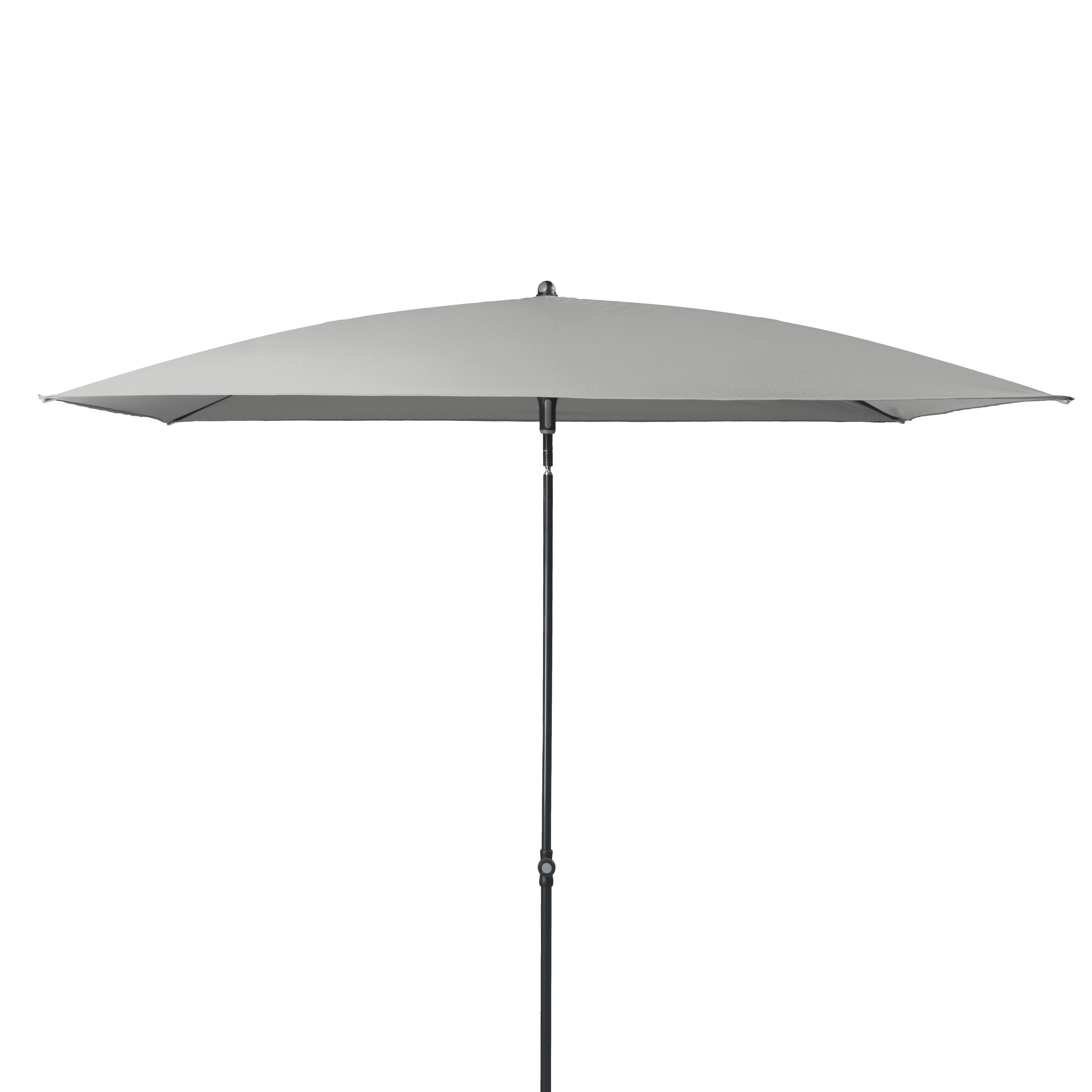 E-shop Doppler SUNLINE WATERPROOF záhradný slnečník 230 x 190 cm svetlosivý