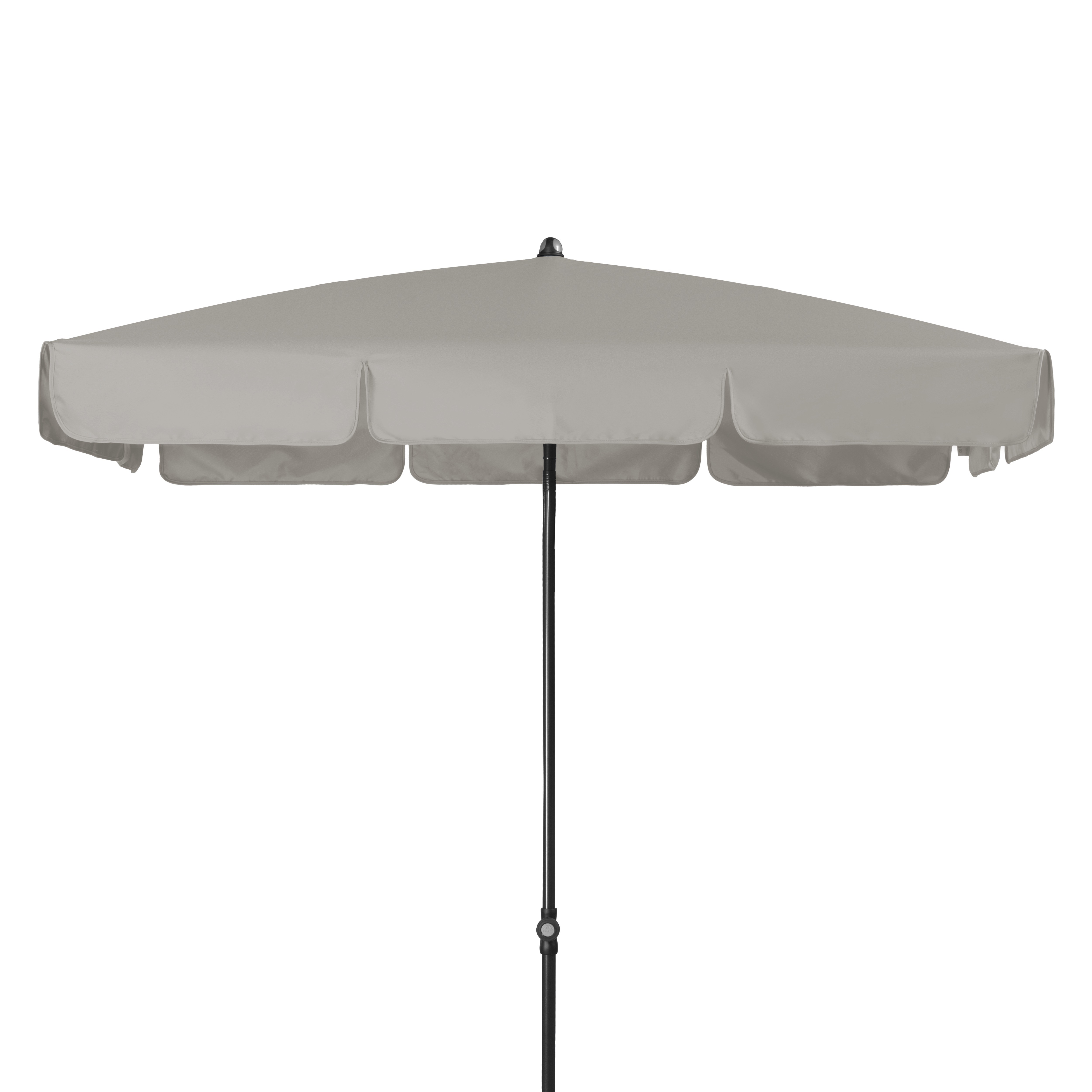 E-shop Doppler SUNLINE WATERPROOF záhradný slnečník 185 x 120 cm svetlosivá